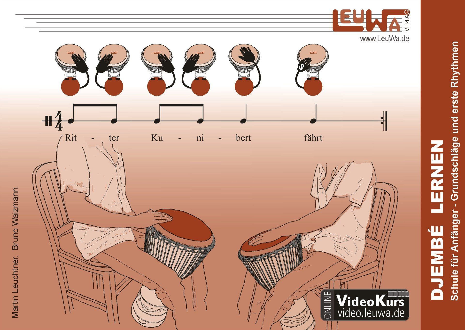 Djembe lernen - Notenheft für Anfänger