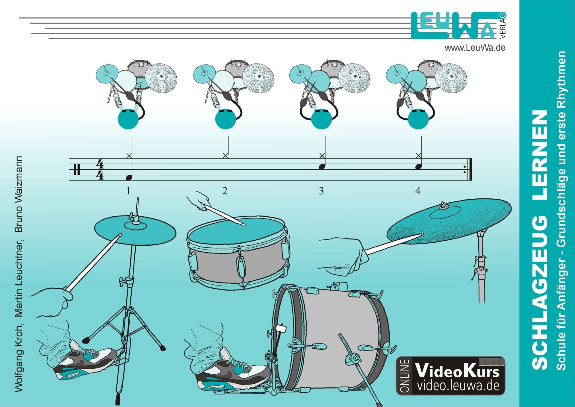 Schlagzeug - das innovative Notenheft für Einsteiger