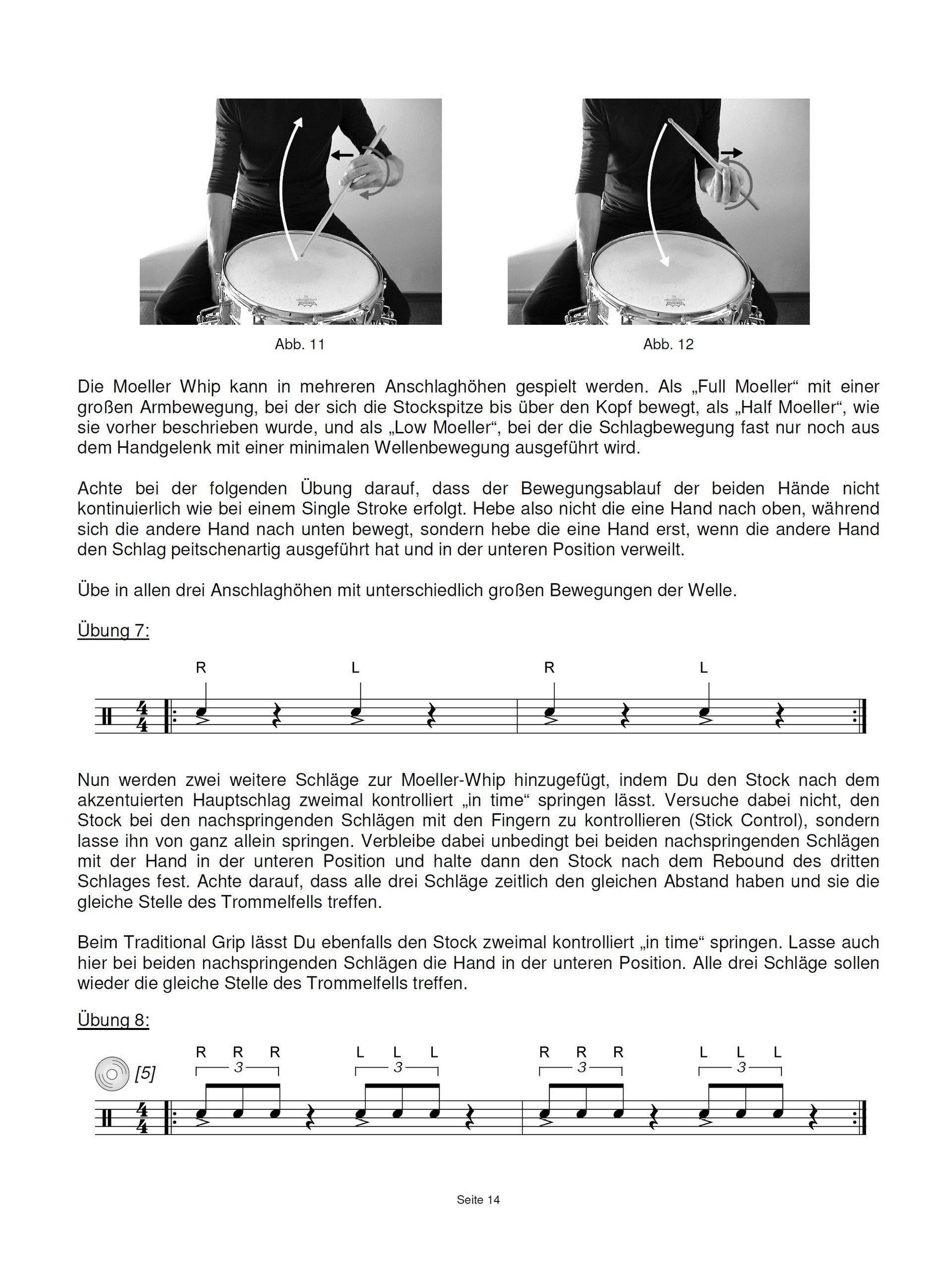 Advanced Drumming von Wolfgang Kroh | Fortgeschrittenes Studium des Schlagzeugspiels
