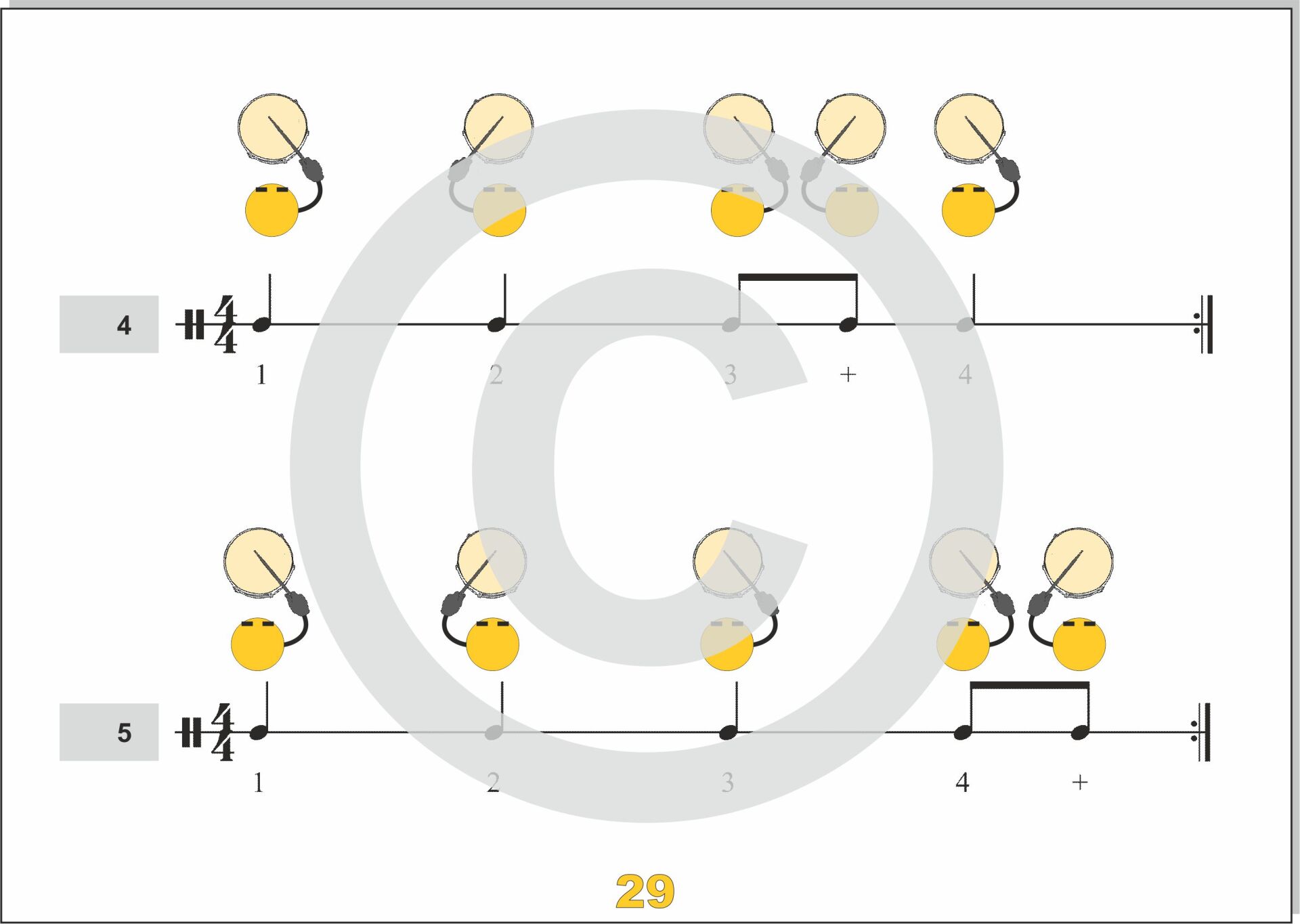 Snare Drum lernen | Erste Übungen mit Zählen im 1/4-Takt
