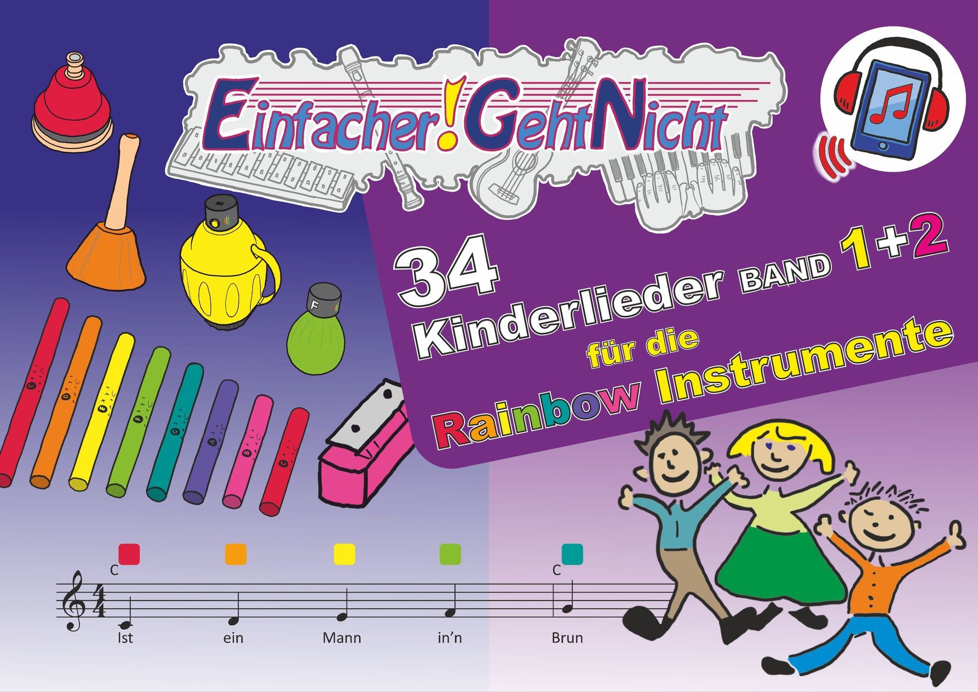Kinderlieder Cover für Soundbellows Boomwhackers