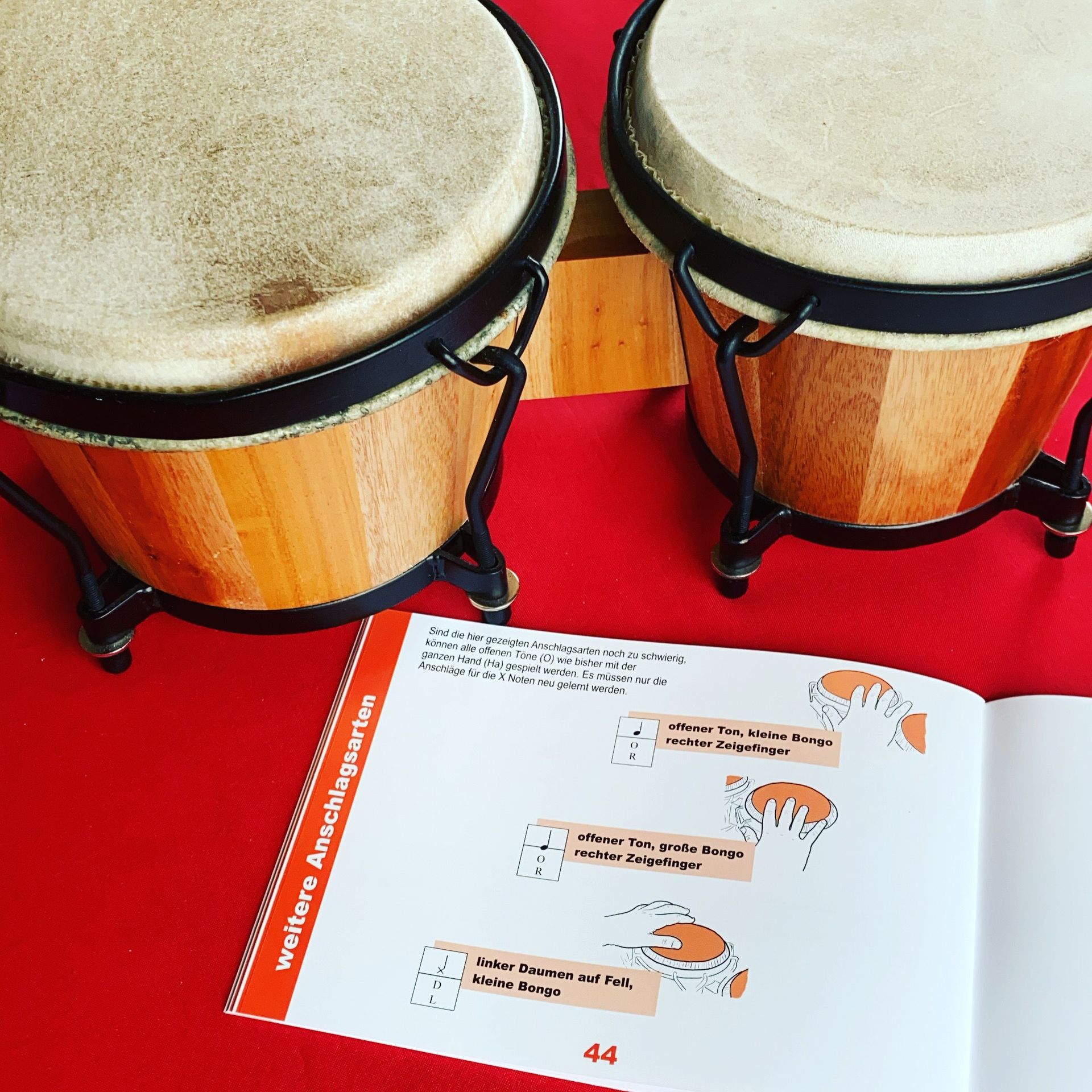 Unterrichtsheft Percussion Schule