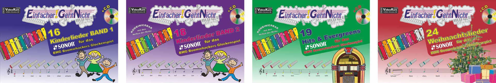 Noten für Glockenspiele