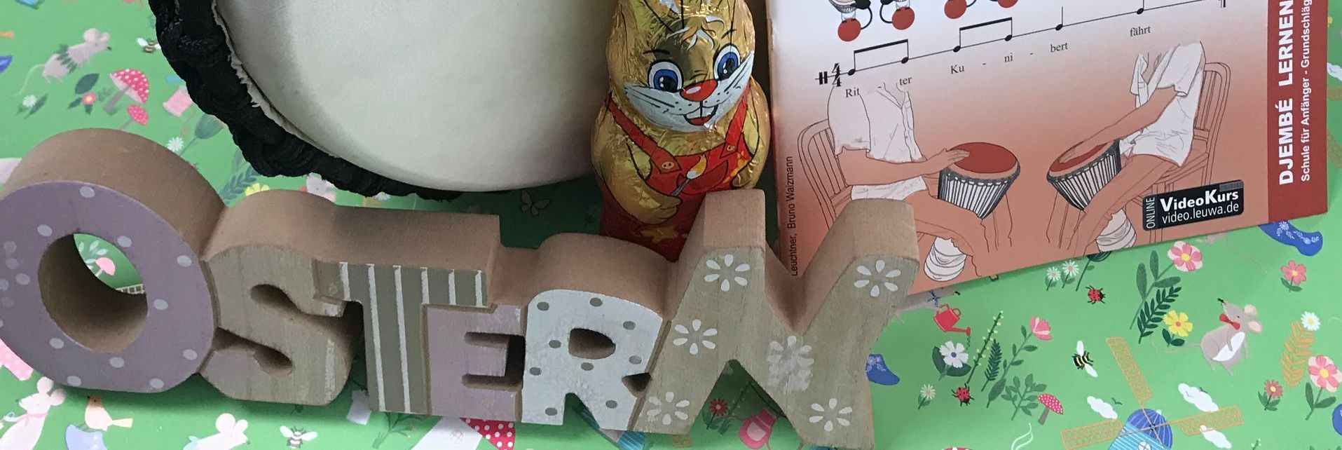 Djembé lernen - ein Ostergeschenk Geschenk zu Ostern für Kinder Trommel