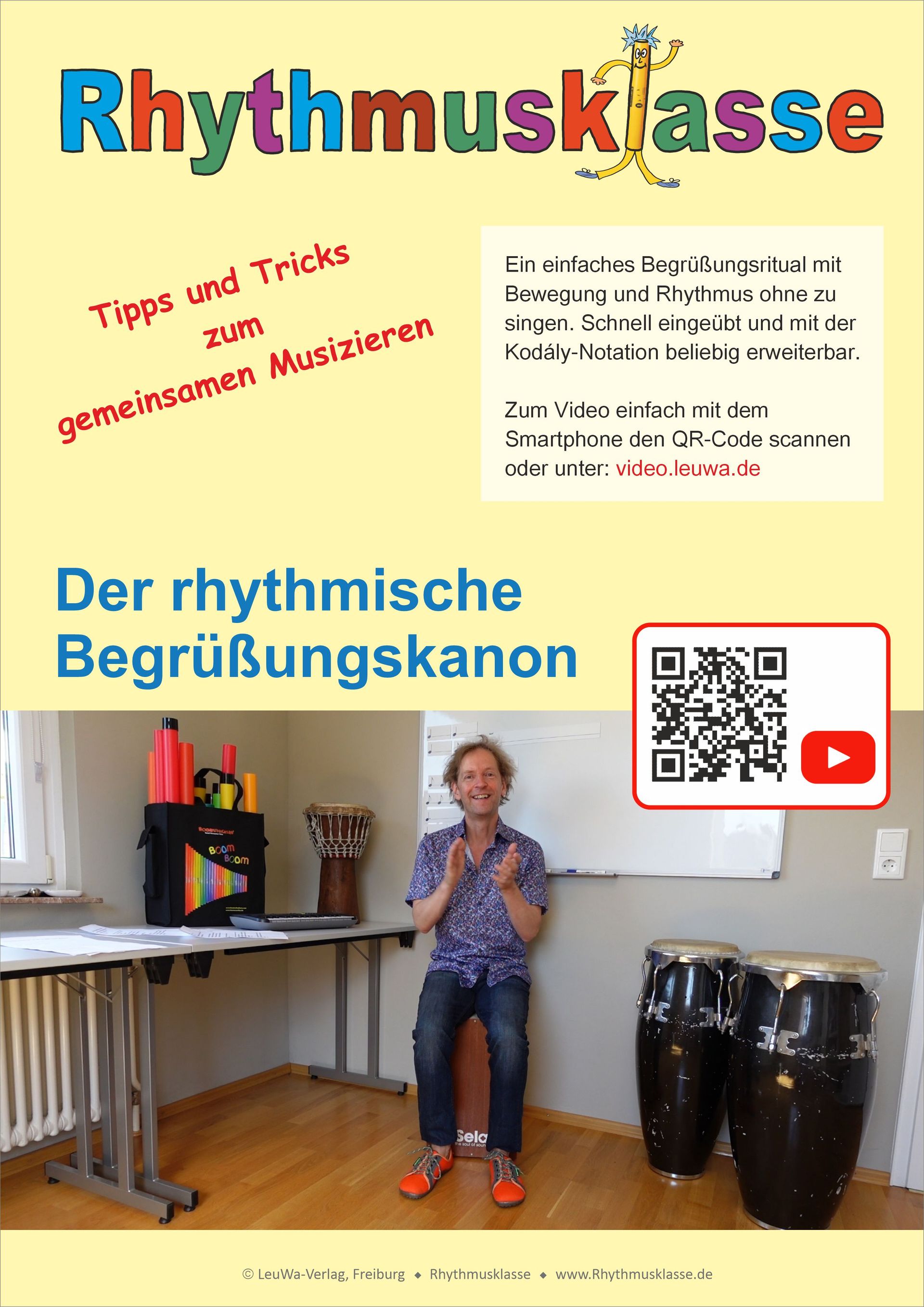 Begrüßungslied in der Grundschule | Einstieg in den Unterricht | Ritual mit kostenlosem Material und Video