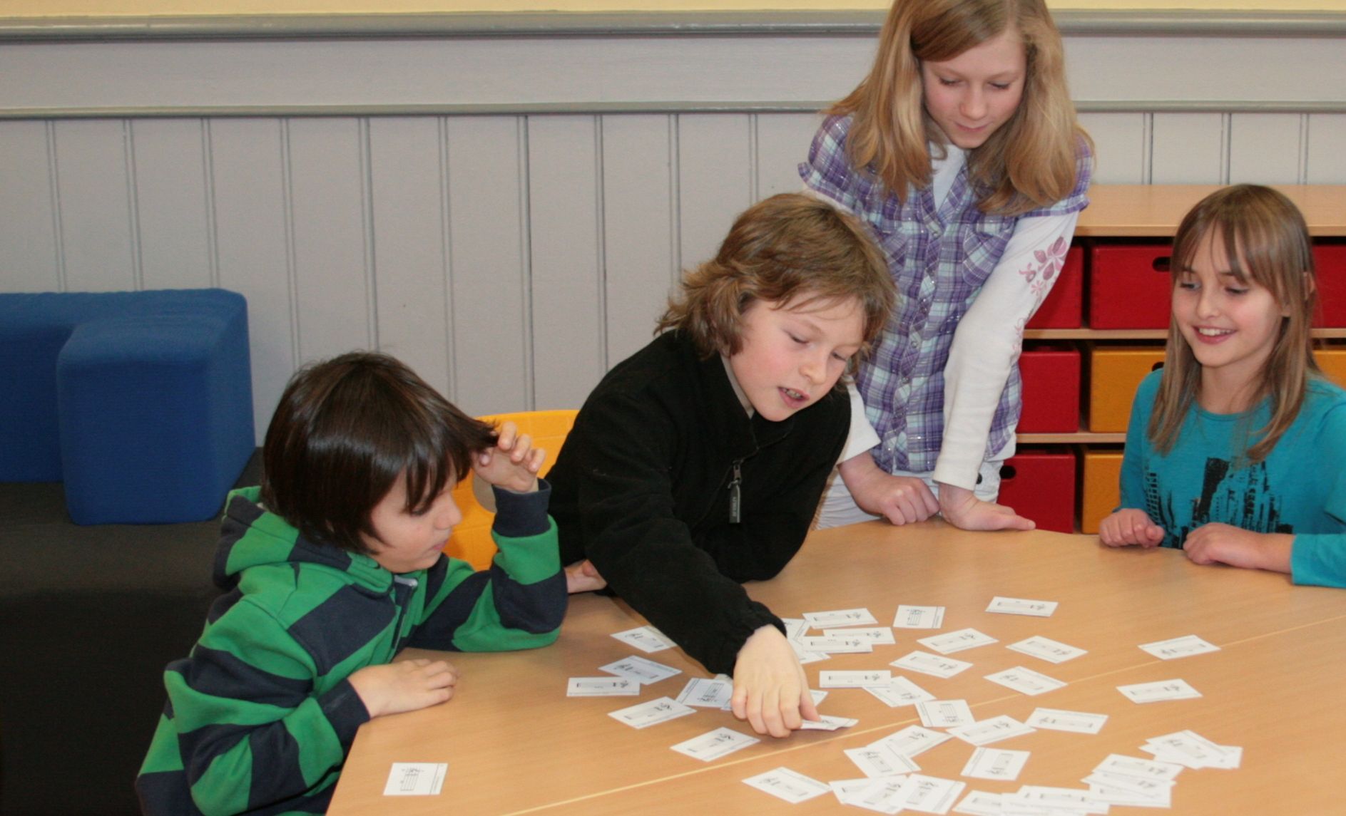 Kartenspiel zum Lernen der Notennamen | Das Musik-1x1 Kinder lernen spielerisch die Notennamen mit Karten