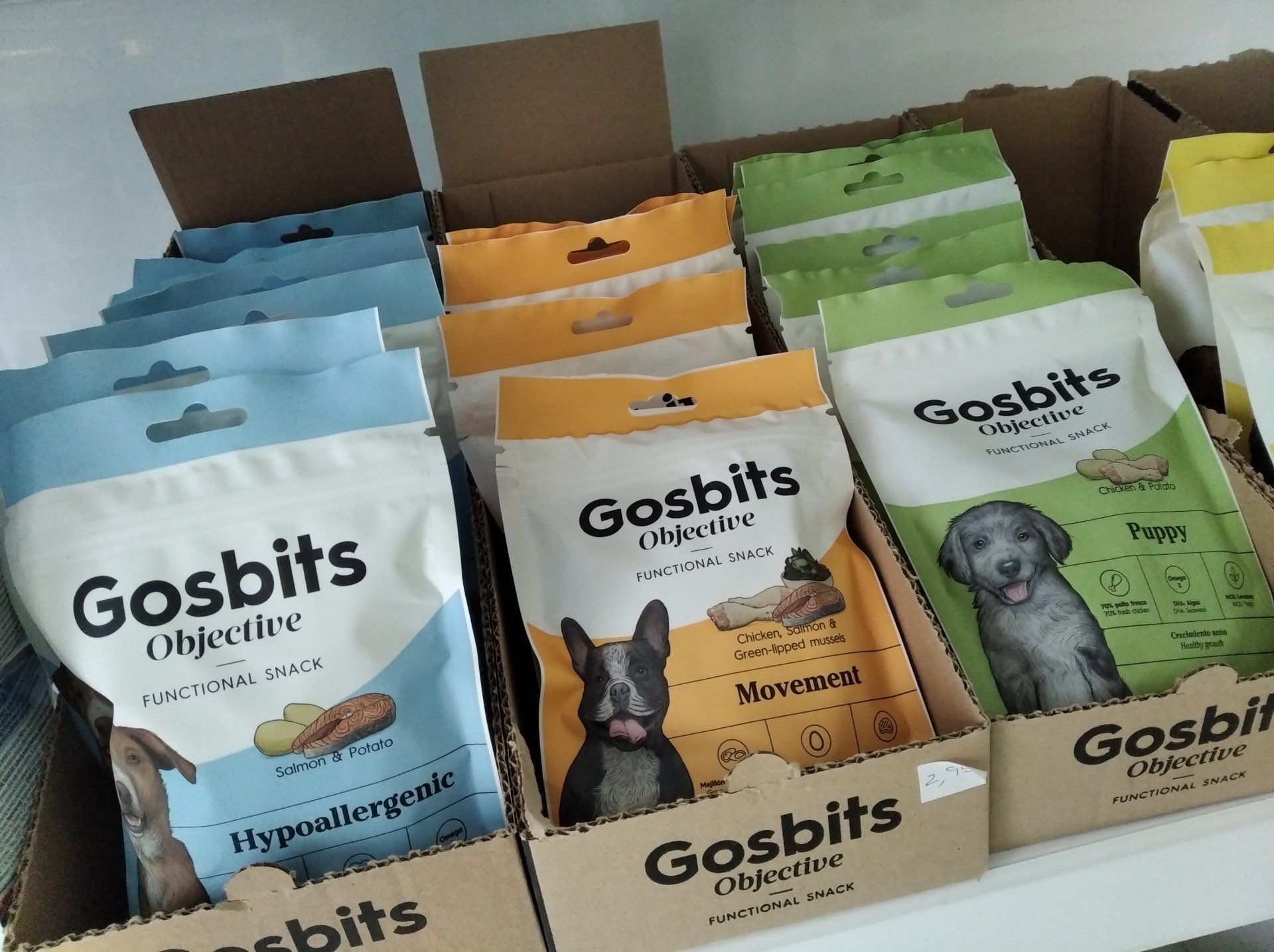 gosbi gosbits chuches snacks perros alimentacion gosbi advance affinity clinica veterianria dakota azuqueca de henares guadalajara peluqueria canina