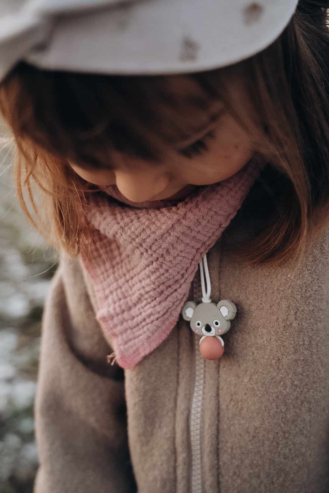 Reißverschlussanhänger Koala – Zipper Anhänger für Kinderjacke, Kindergartenrucksack, Schulranzen & Mäppchen – Kindergeschenk