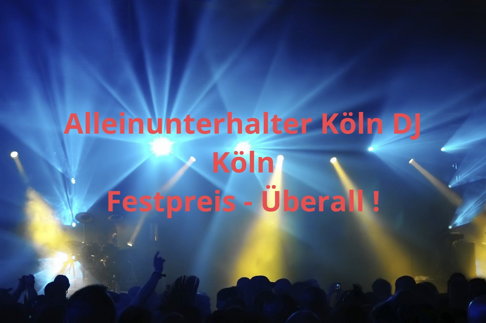 Keyboarder Karl ist Alleinunterhalter Köln und ebenfalls auch Party DJ Köln