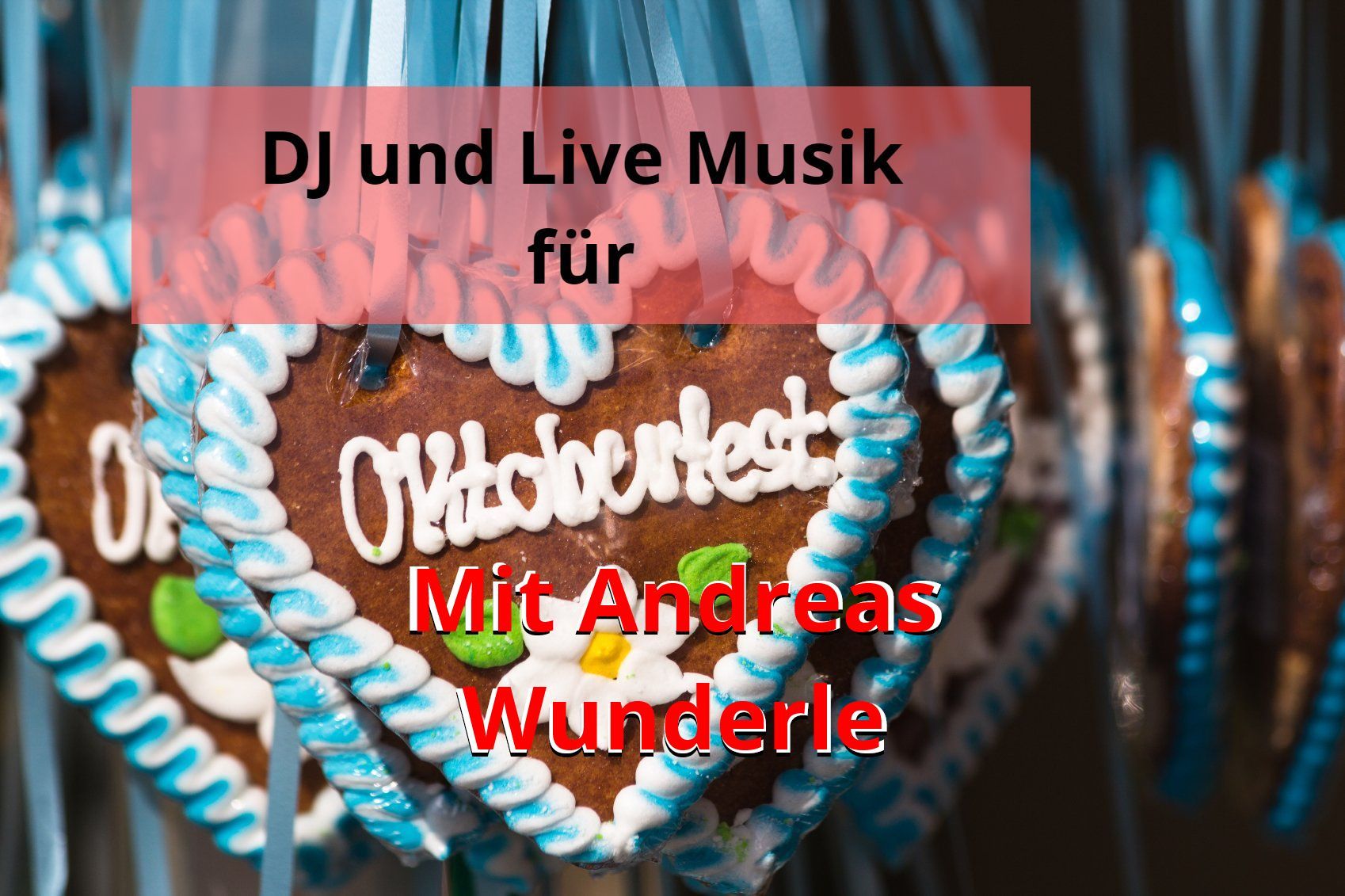 Andreas Wunderle - DJ und Live Musik für Oktoberfest - Sommerfest - Weihnachts Feier Andreas Wunderle - DJ und Live Musik für Oktoberfest - Sommerfest - Weihnachts Feier