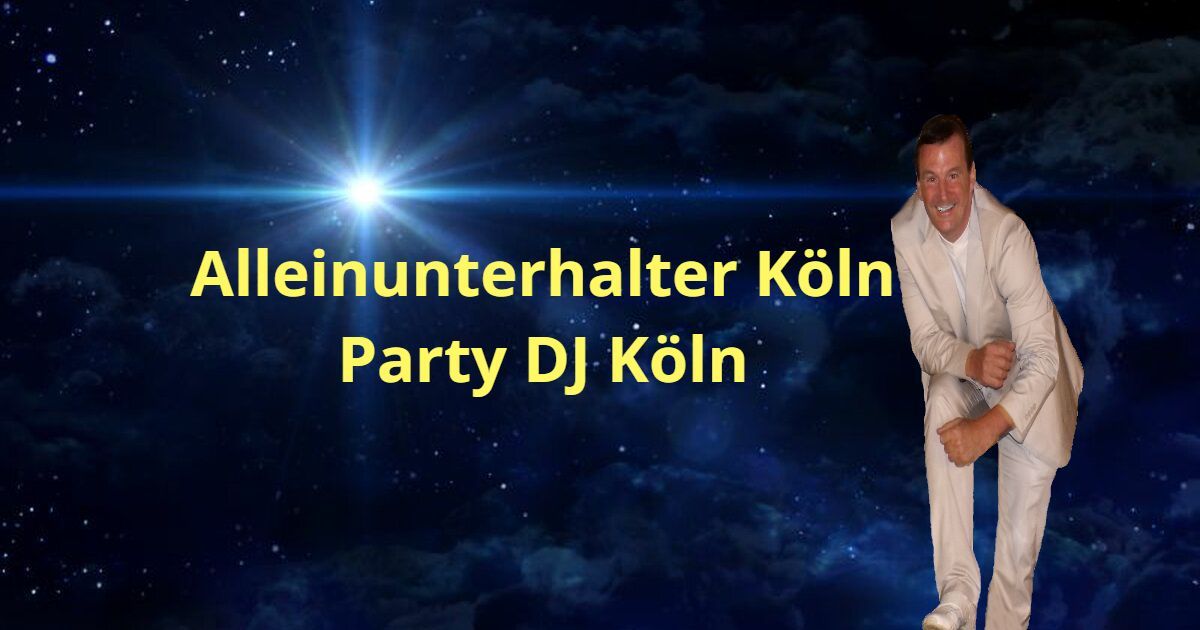 Alleinunterhalter Köln und DJ Köln - Karl Alleinunterhalter Köln und DJ Köln - Karl