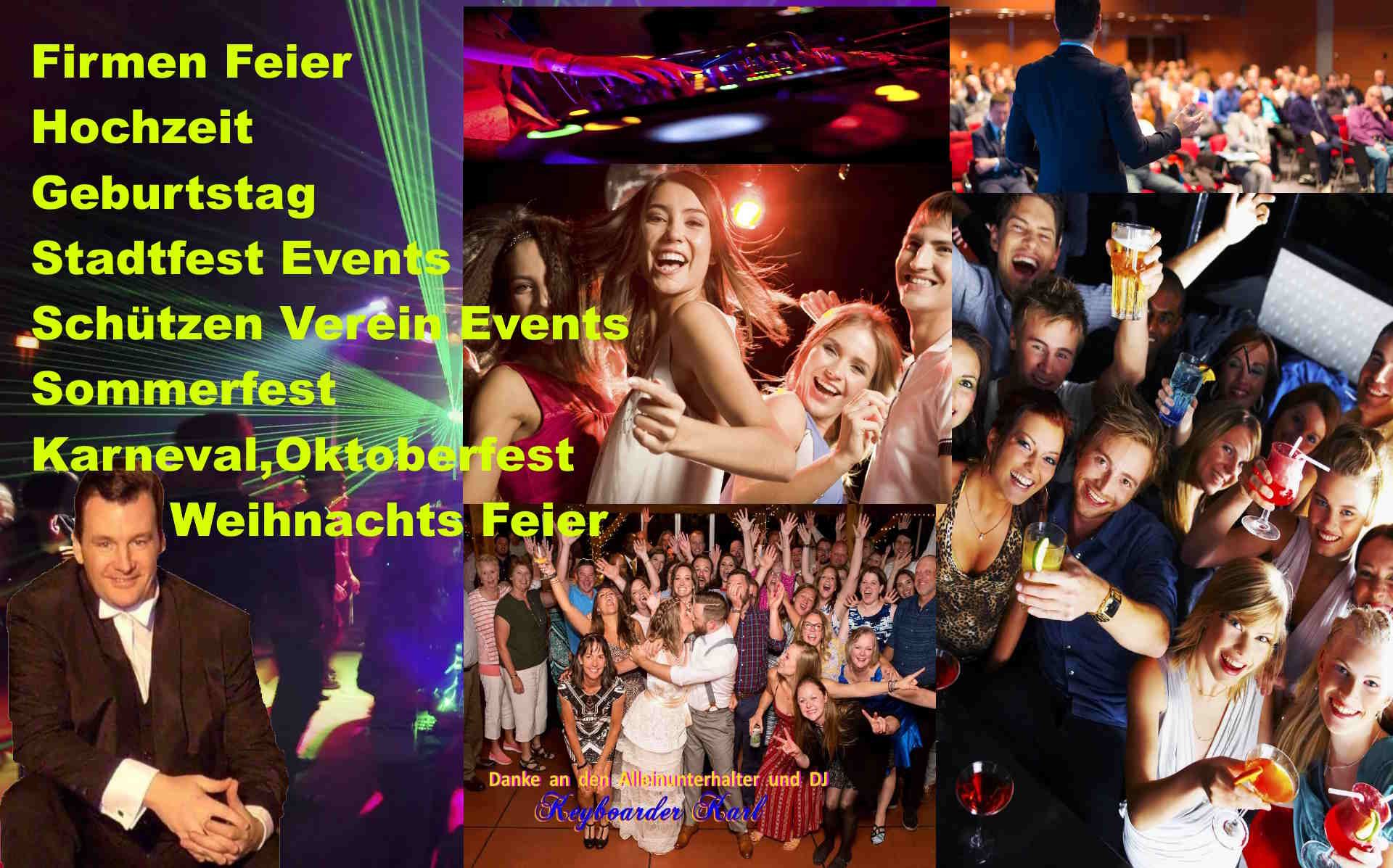 Keyboarder Karl - Party in Köln - Live Musik und DJ aus einer Hand