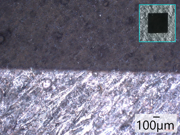 Marking of additive manufactured aluminum Marking of additive manufactured aluminum