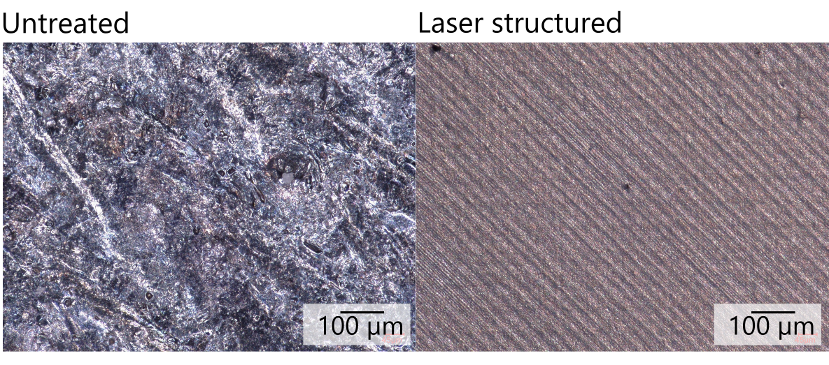 Reprocessed additive surface Reprocessed additive surface