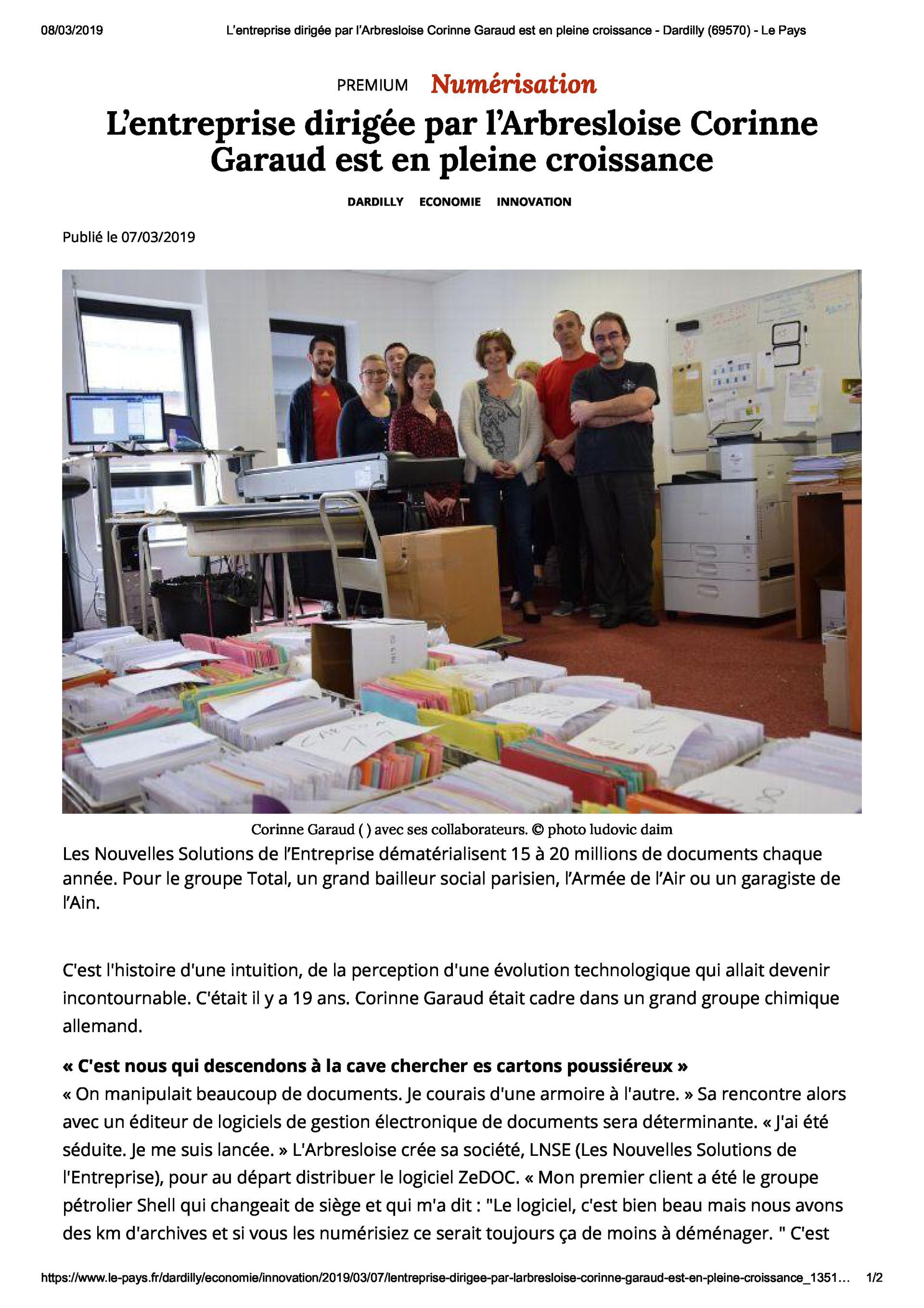 LNSE scanner de documents