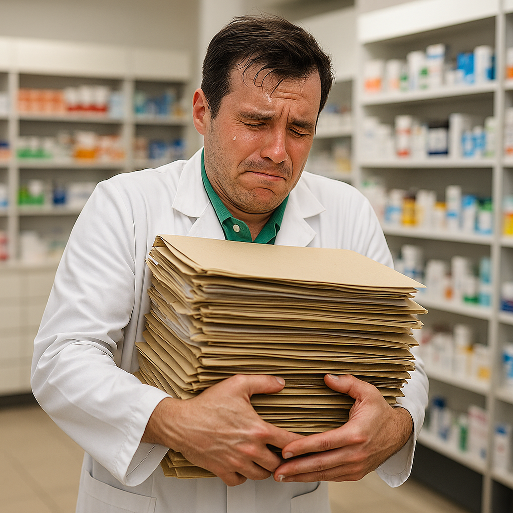 stockage des archives d'officines pharmacies