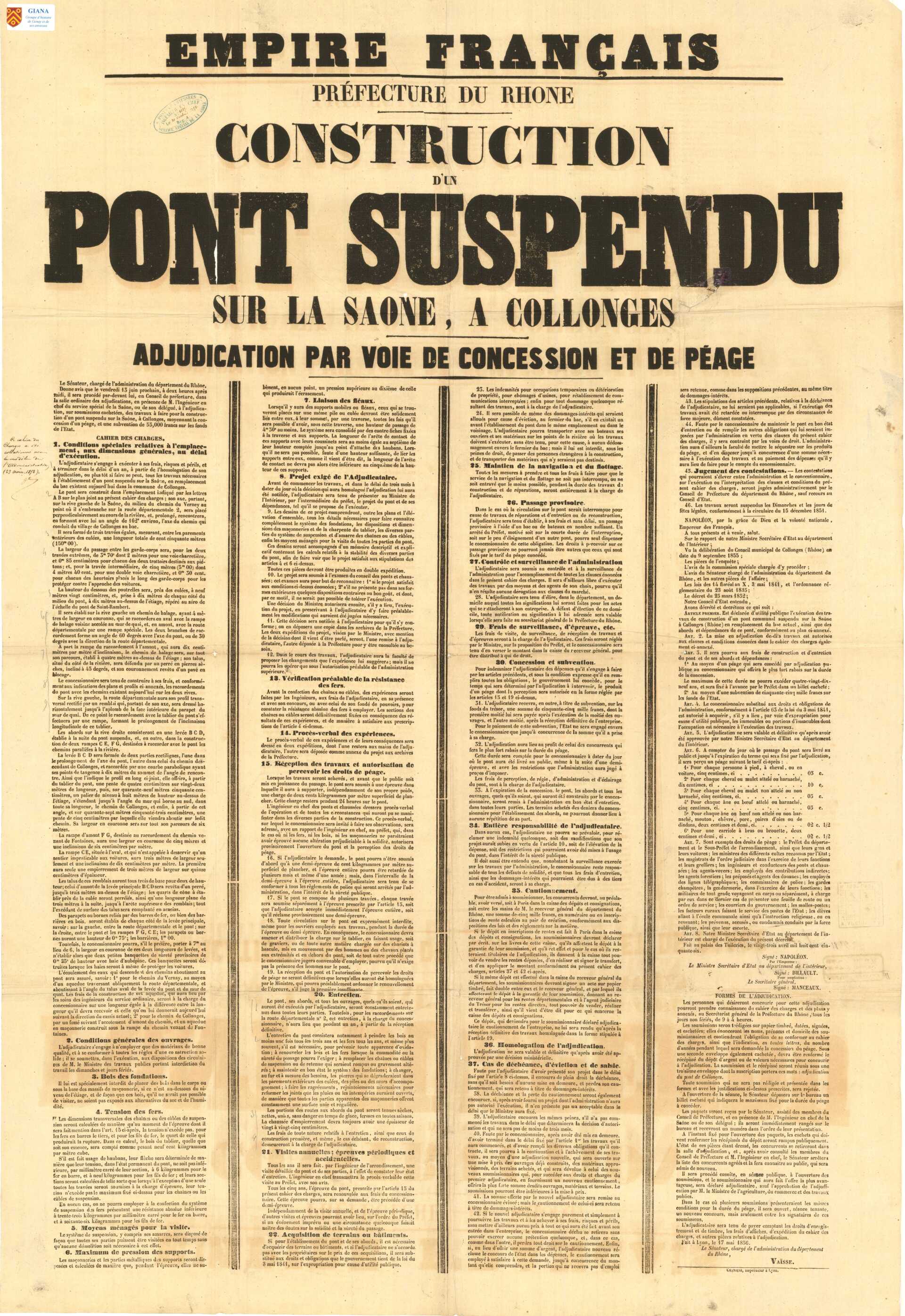 numérisation d'affiches publiques