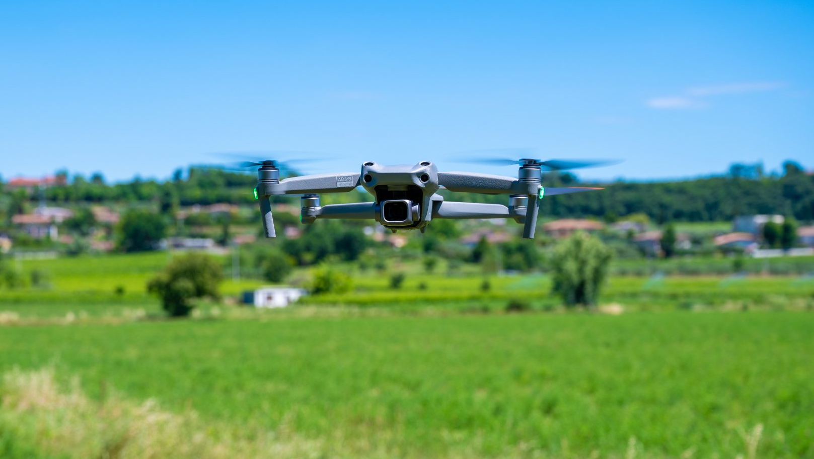 Aufnahme einer Drohne