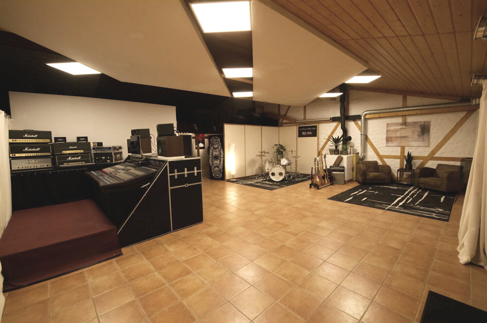 Aufnahmeraum; Recording Room; Natürlicher Raumklang; Technik; Musik Gear