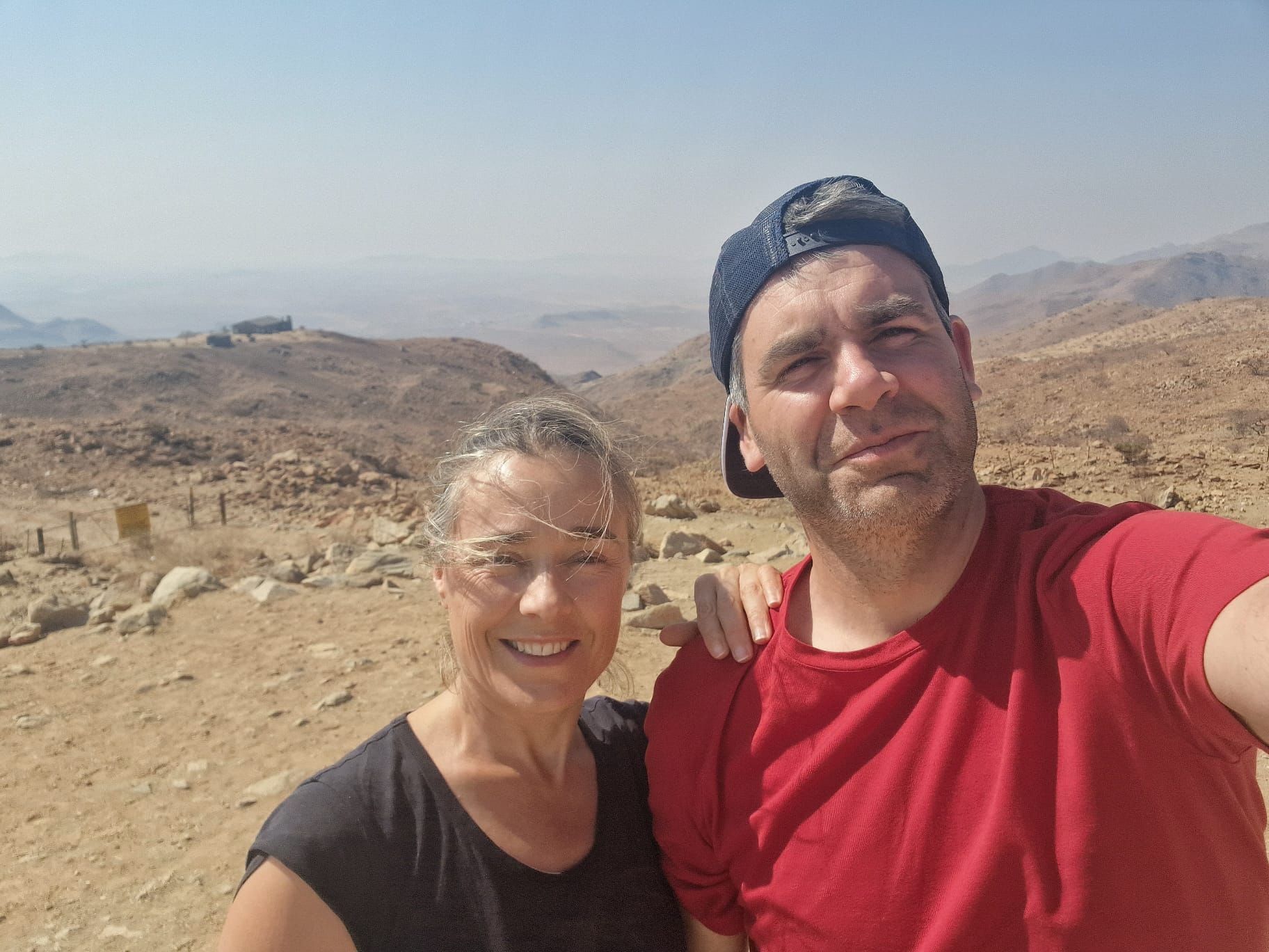 Terrain Namibie, recherche de tourmaline