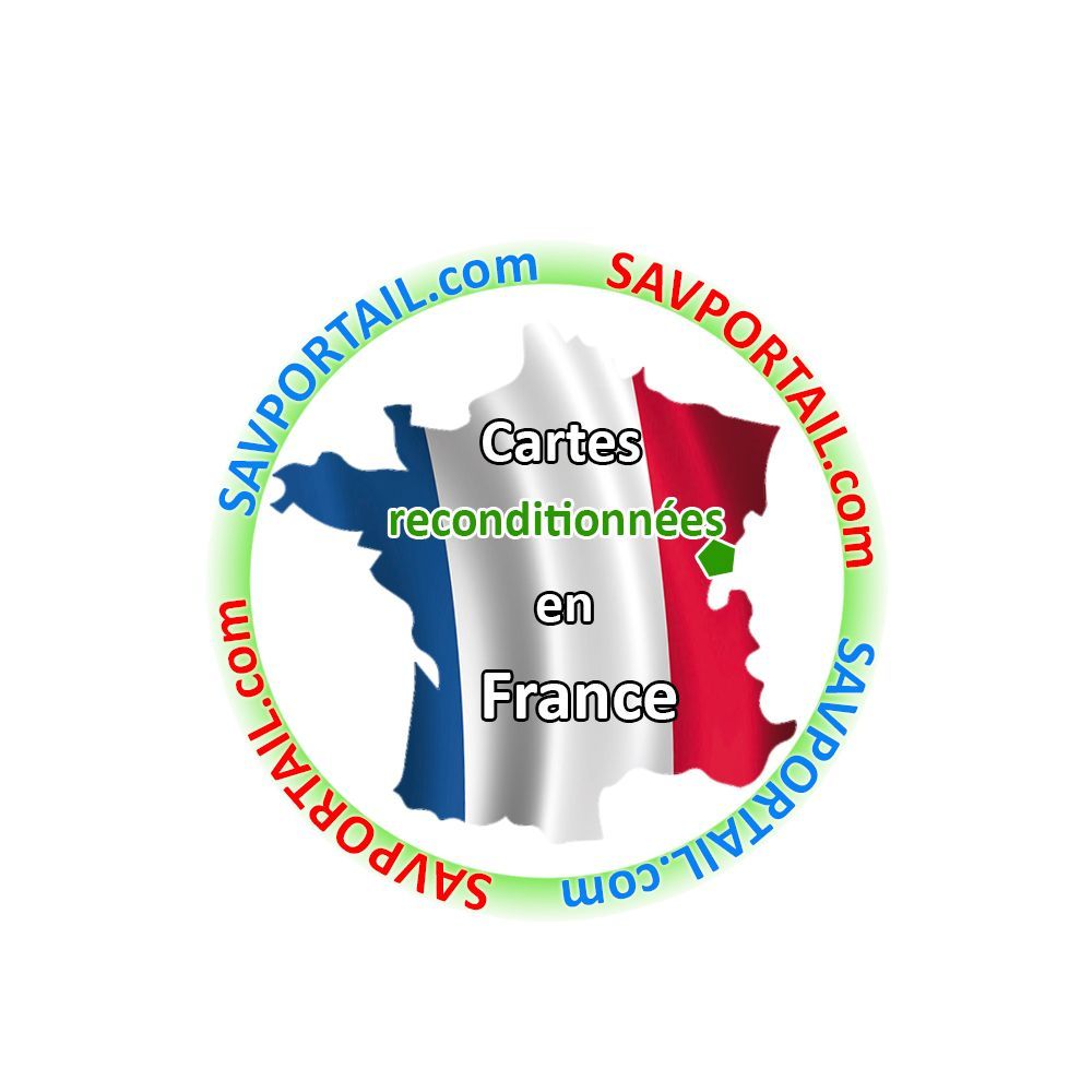 Carte reconditionnée en France Carte reconditionnée en France