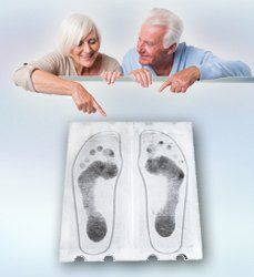 Fußabdruck, Einlage, Schuheinlage