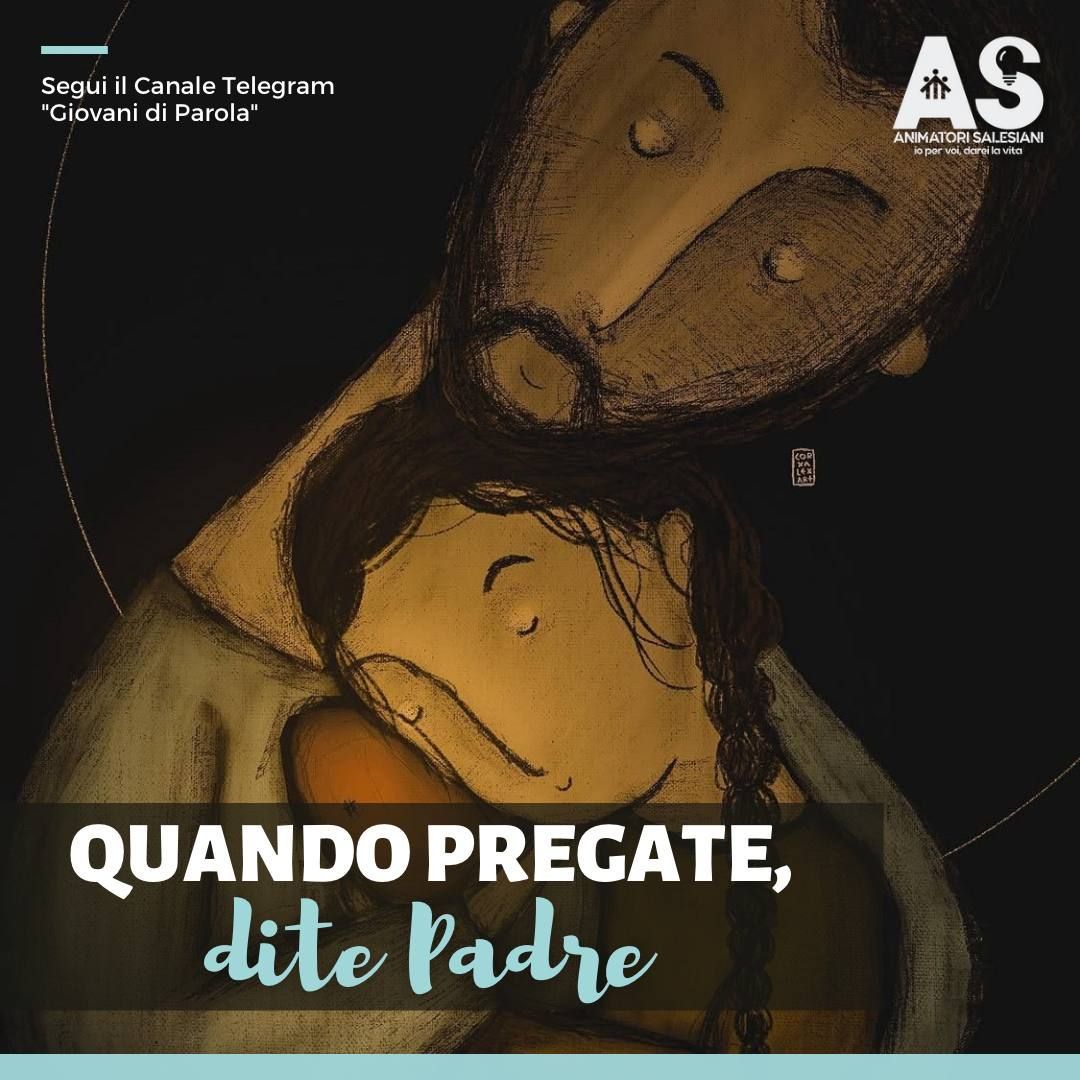 Disegno di un abbraccio tra un uomo e una bambina