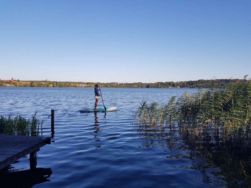 SUPen auf dem Ratzeburger See