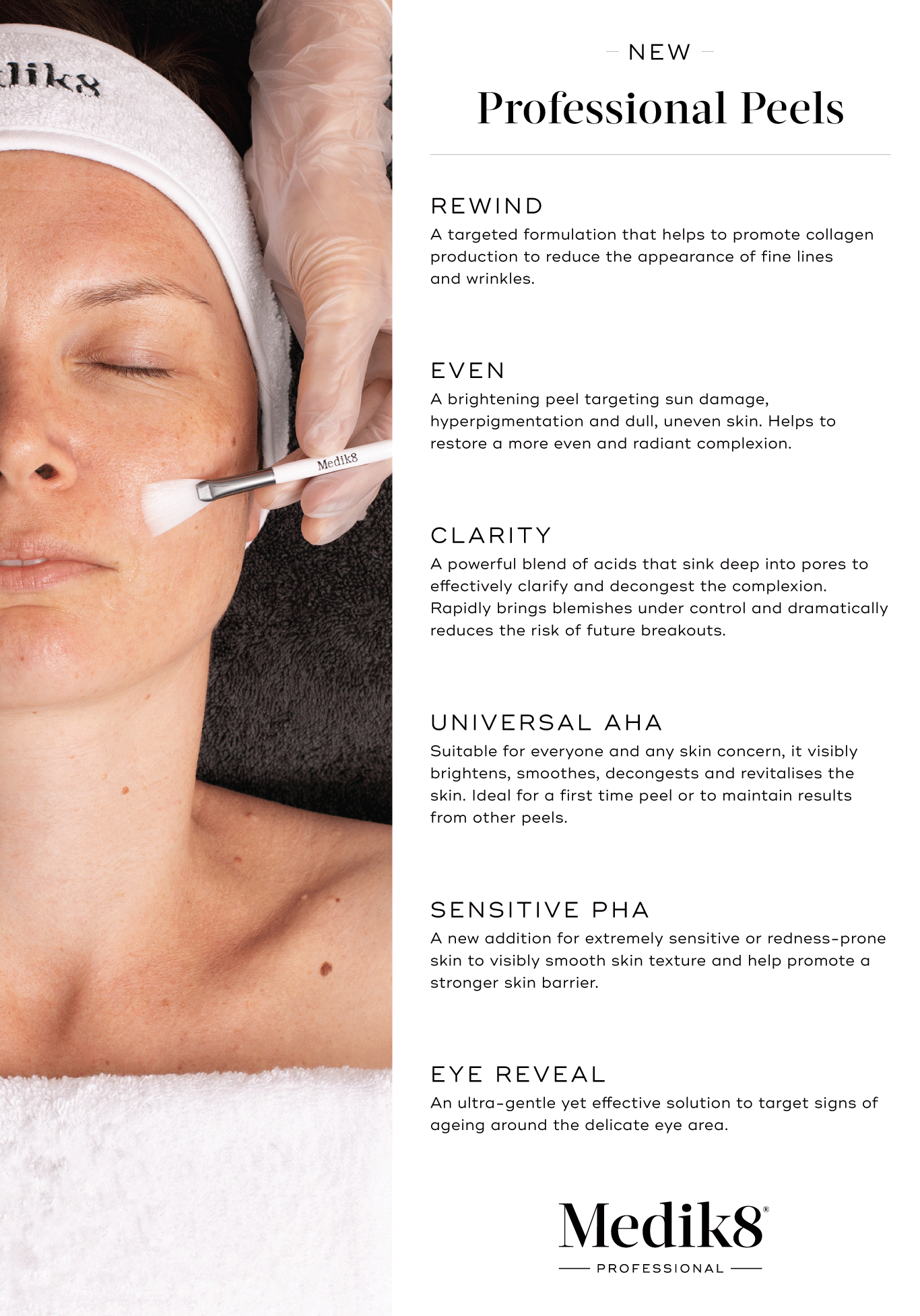 Medik8 skin peel treatment in Norwich
