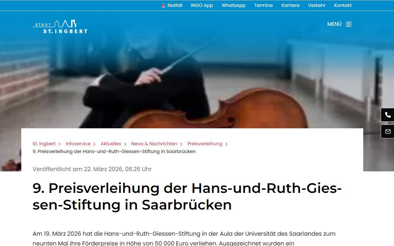 Printscreen des Artikels als Platzhalter