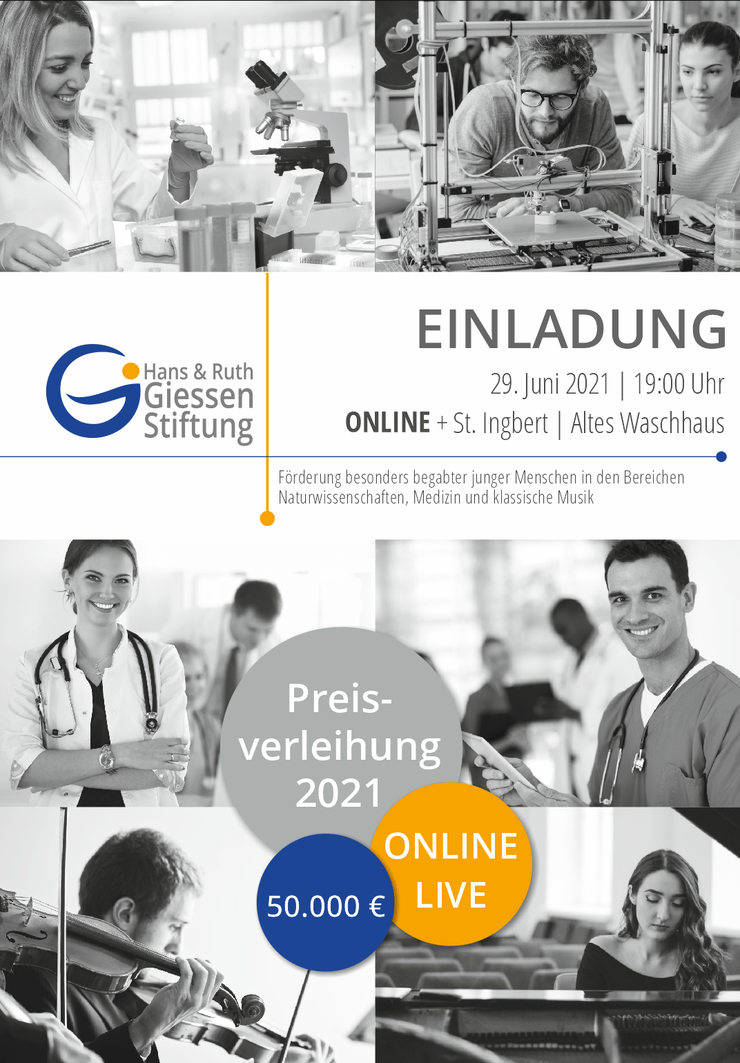 Einladung Preisverleihung 2021 Einladung Preisverleihung 2021