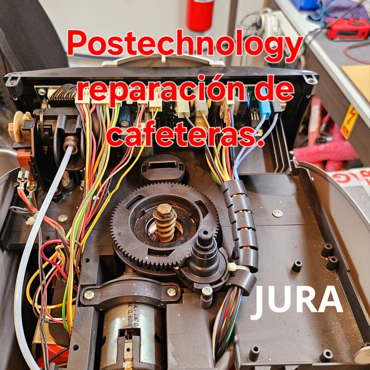 Cafetera Jura, reparaciones Mérida