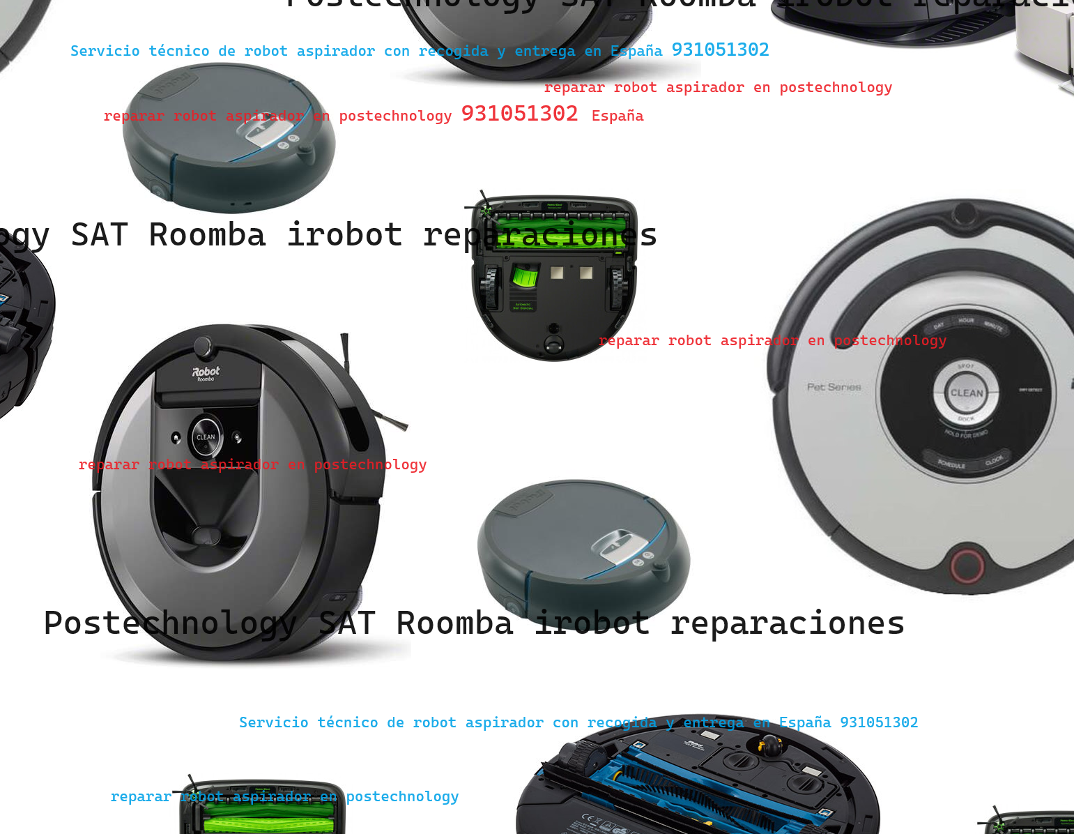 Reparación en servicio técnico en Badalona, de robot aspirador y friegasuelos  Roomba y Braava