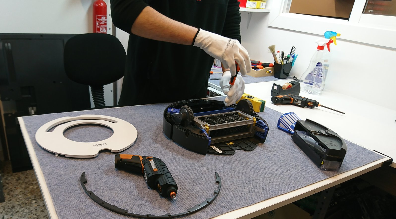 En Valladolid, servicio técnico de reparaciones Roomba y Braava de Irobot
