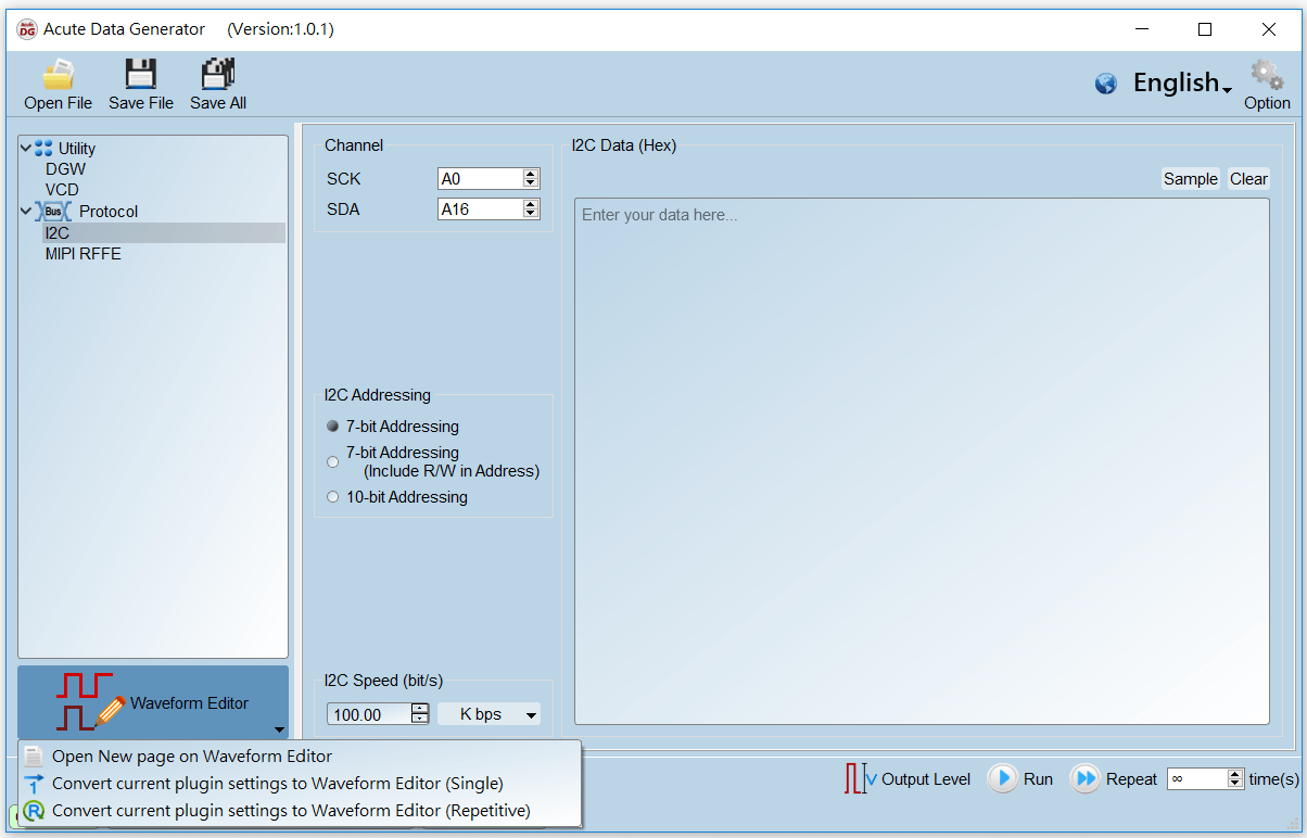 Acute - Pattern Generator - Software