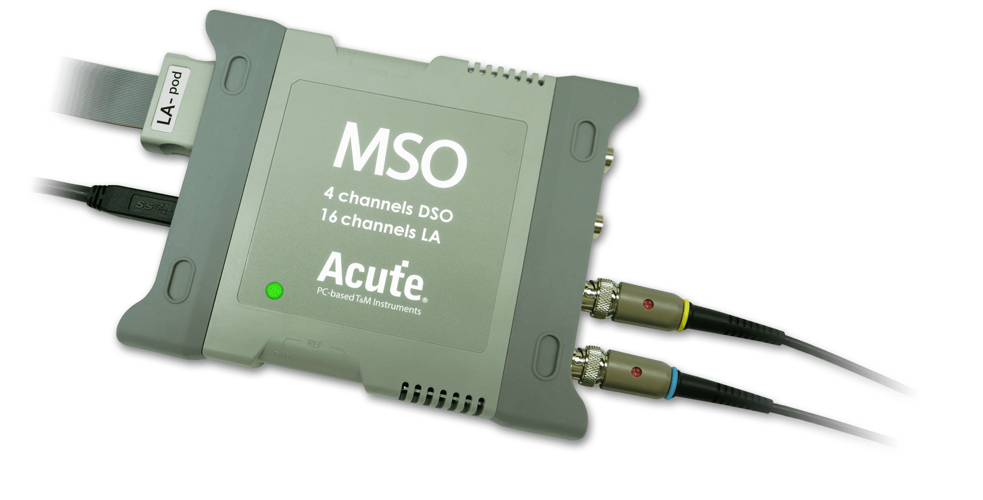 Mixed-Signal-Oszilloskope mit 2GHz digital und 200MHz analog bei 16-Bit Auflösung Mixed-Signal-Oszilloskope mit 2GHz digital und 200MHz analog bei 16-Bit Auflösung von Acute Technology