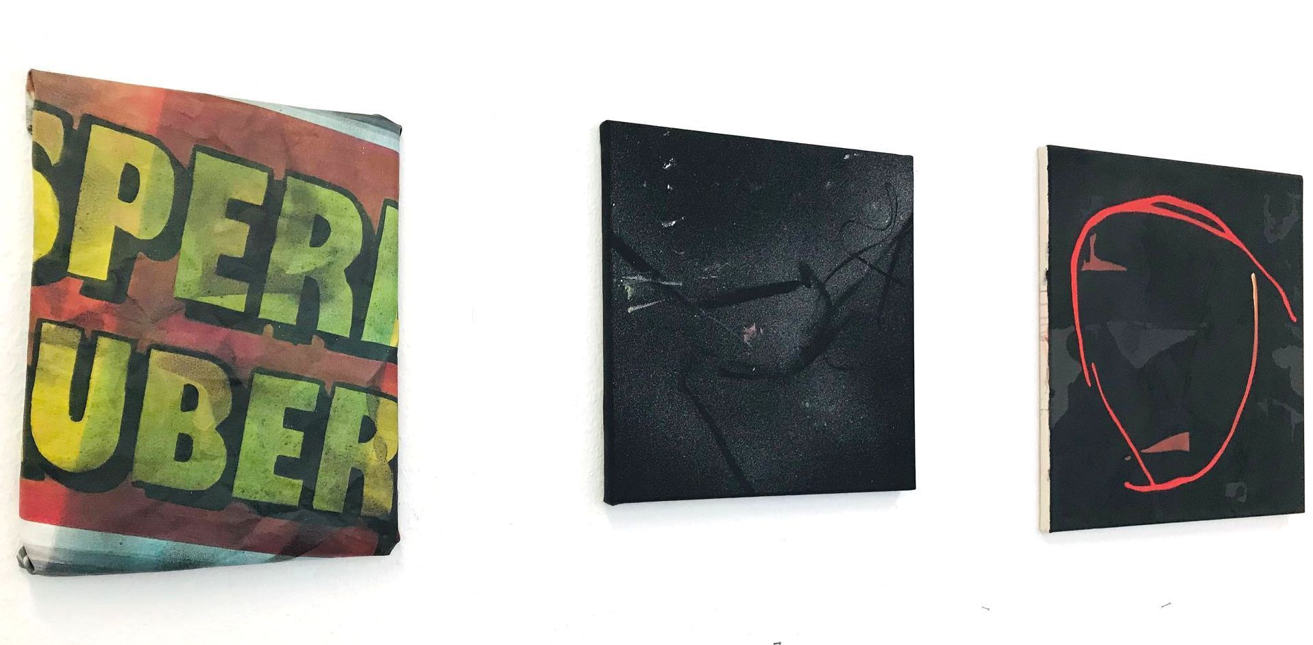 Anita Weis Anita Weis; Painting; Malere;i Kunst; artist, art; abstract; circle painting; hidden portrait