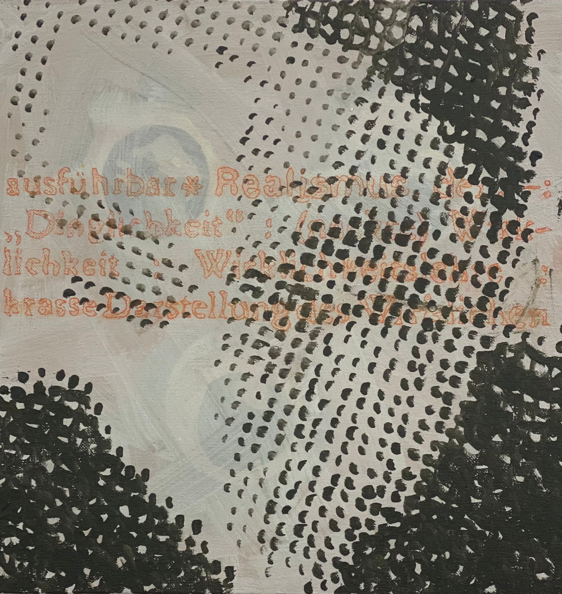 Anita Weis Anita Weis; text letter fragments; painting; Malerei; art; Kunst; artist; blushing spy