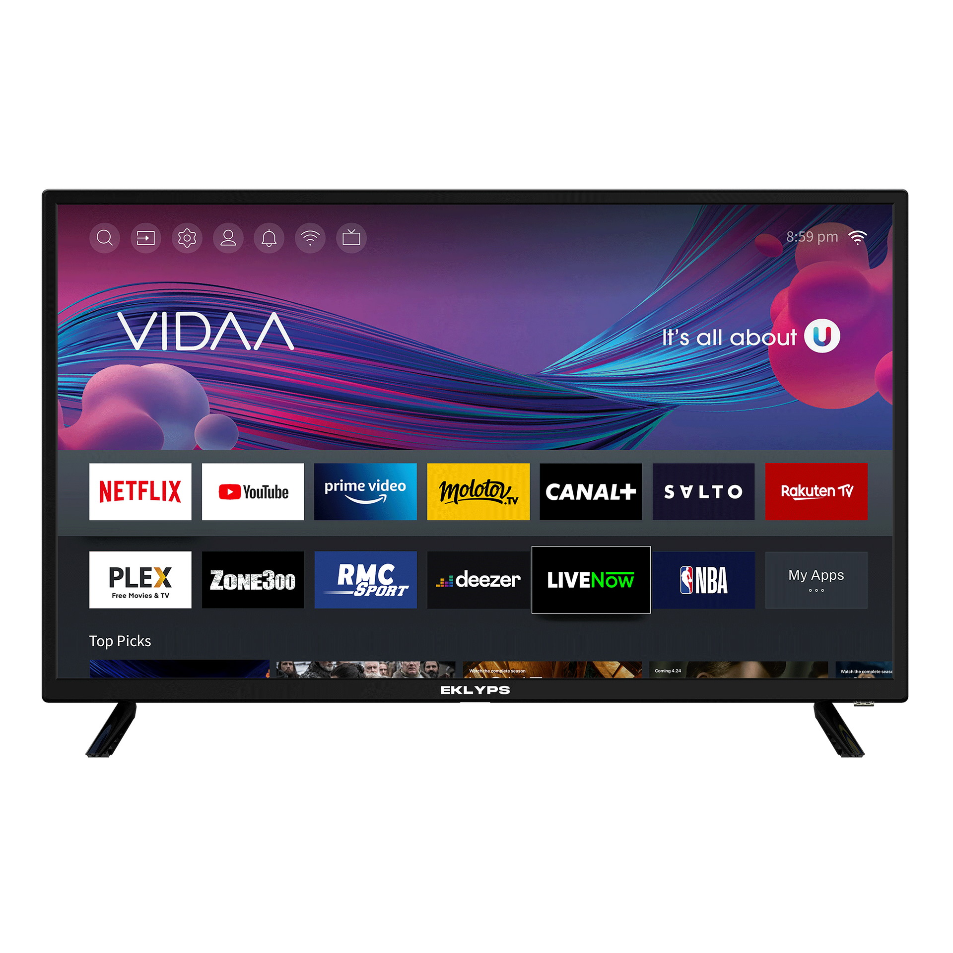 Téléviseur connecté EK32FX300VM série X300V(S) Téléviseur connecté EK32FX300VM série X300V(S)