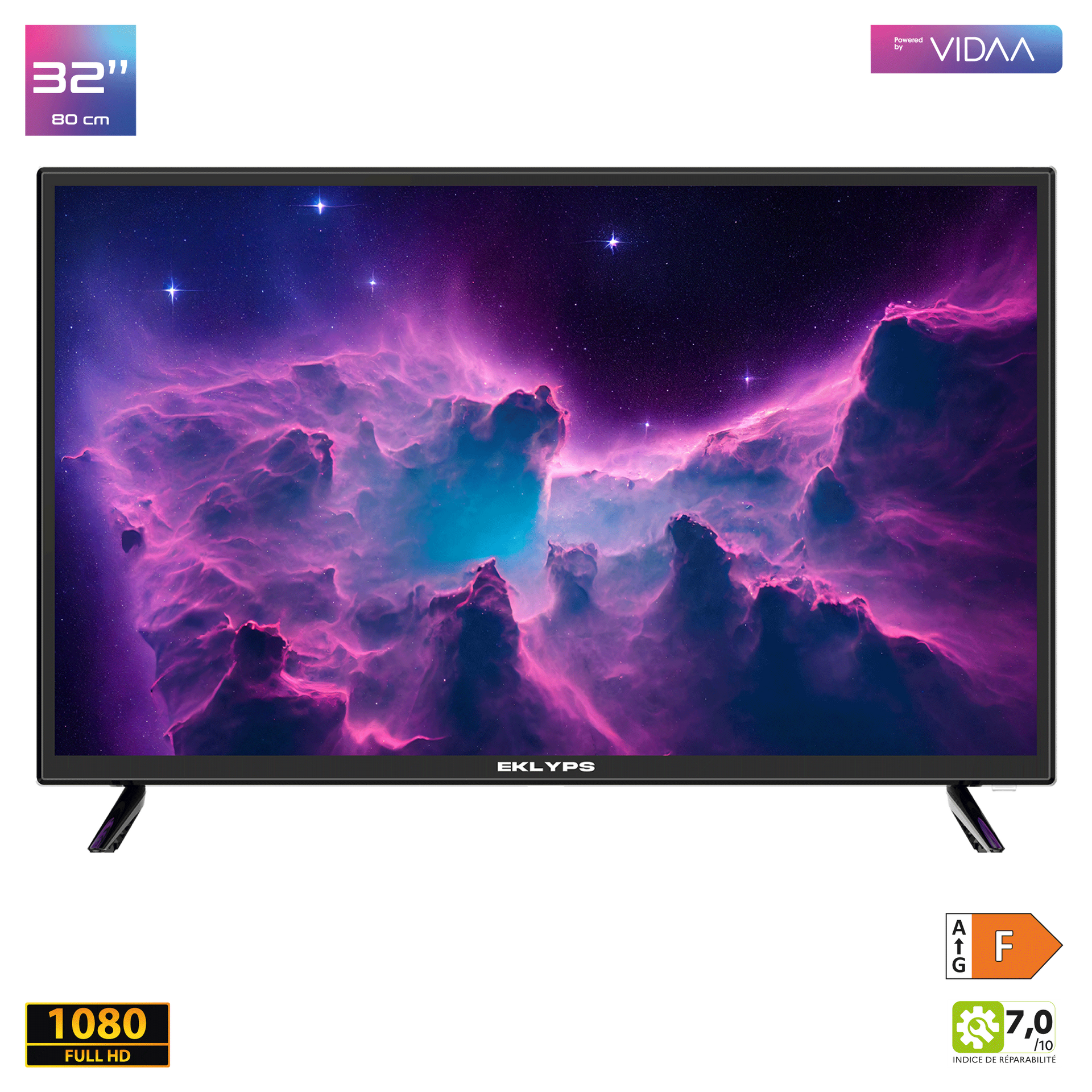 Téléviseur connecté EK32FX300VM série X300V(S)