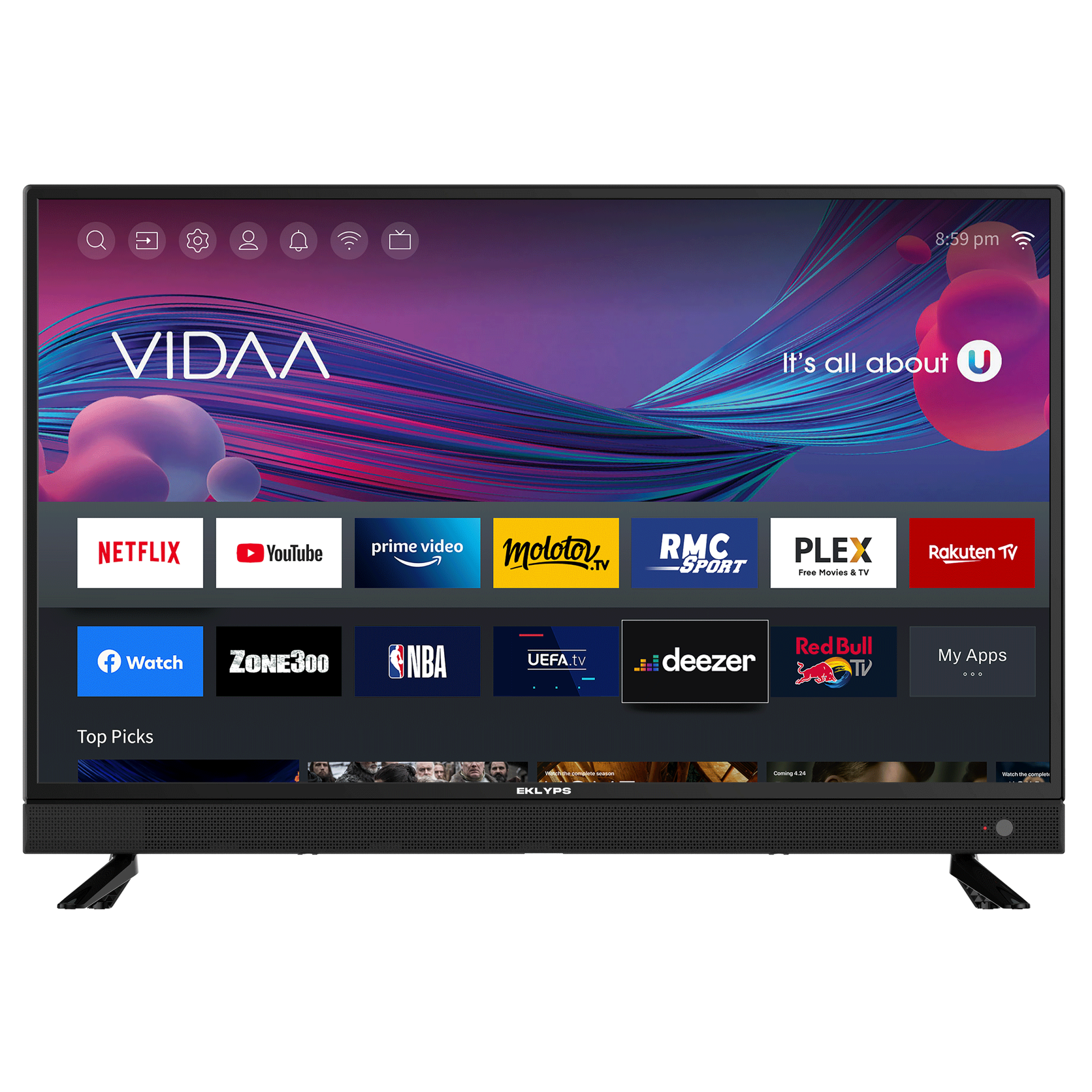 Téléviseur connecté EK32FX300VS série X300V(S) Téléviseur connecté EK32FX300VS série X300V(S)