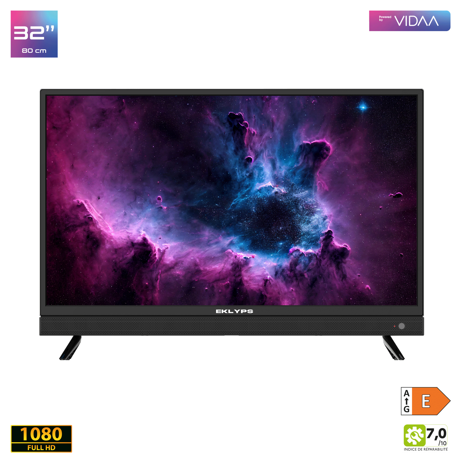 Téléviseur connecté EK32FX300VSM série X300V(S)