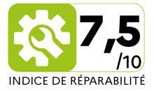 Télécharger la fiche indice de réparabilité Télécharger l'indice de réparabilité note 7,5/10 du téléviseur EK32HX110A