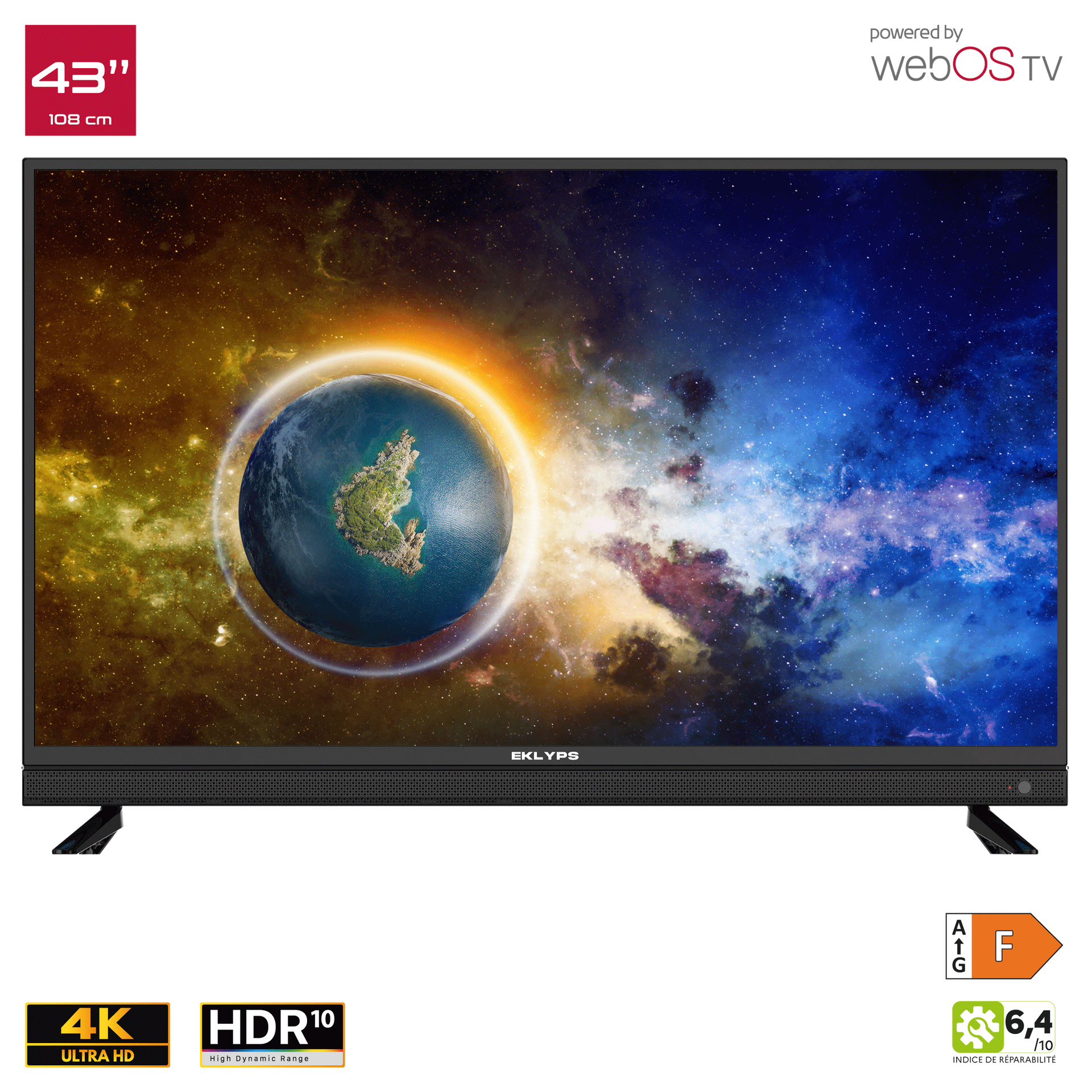 Téléviseur connecté EK43UX200WS série X200W(S)