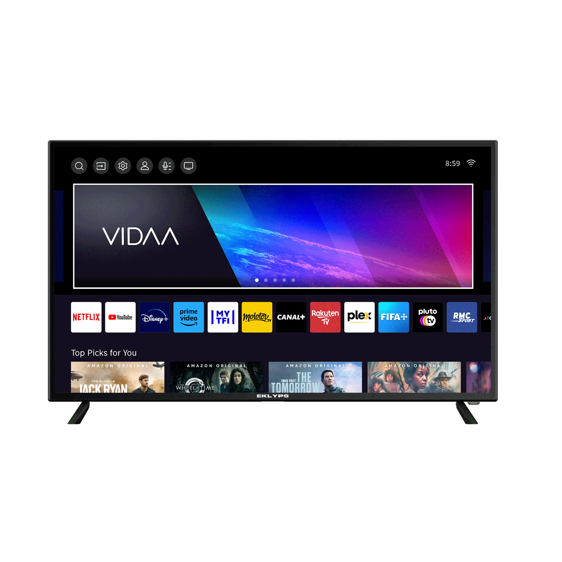 Téléviseur connecté EK43UX300VM série X300V(S)