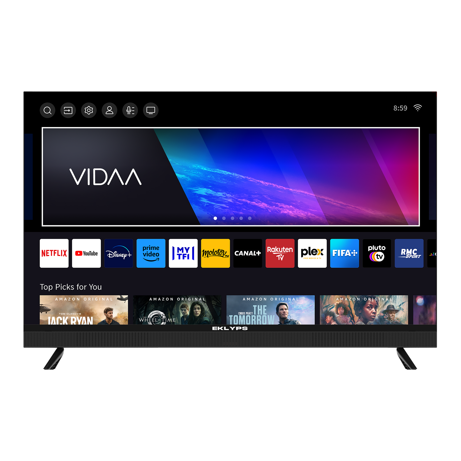 Téléviseur connecté EK43UX310VS série X310V(S) Téléviseur connecté EK43UX310VS série X310V(S)