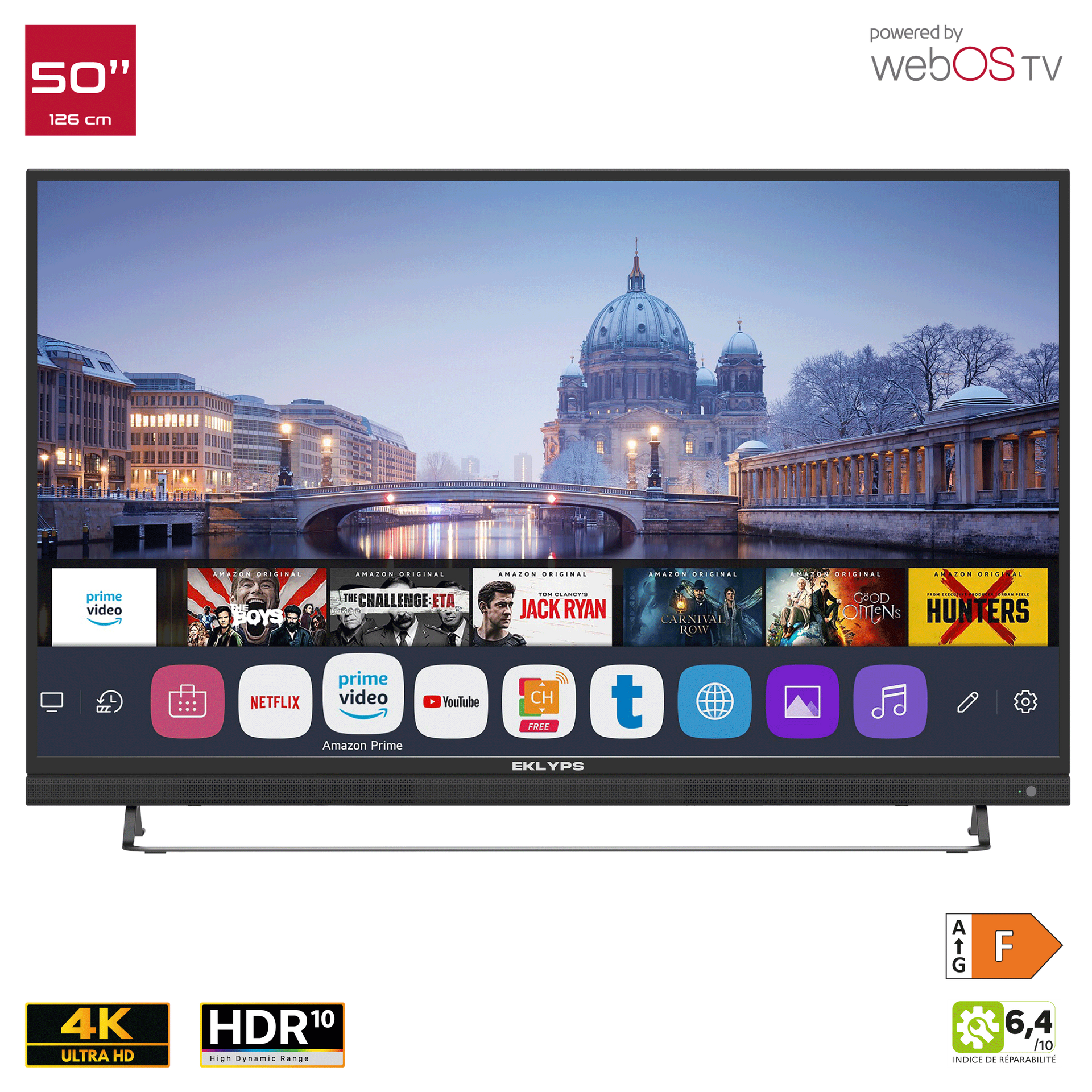 Téléviseur connecté EK50UX200WS série X200W(S)