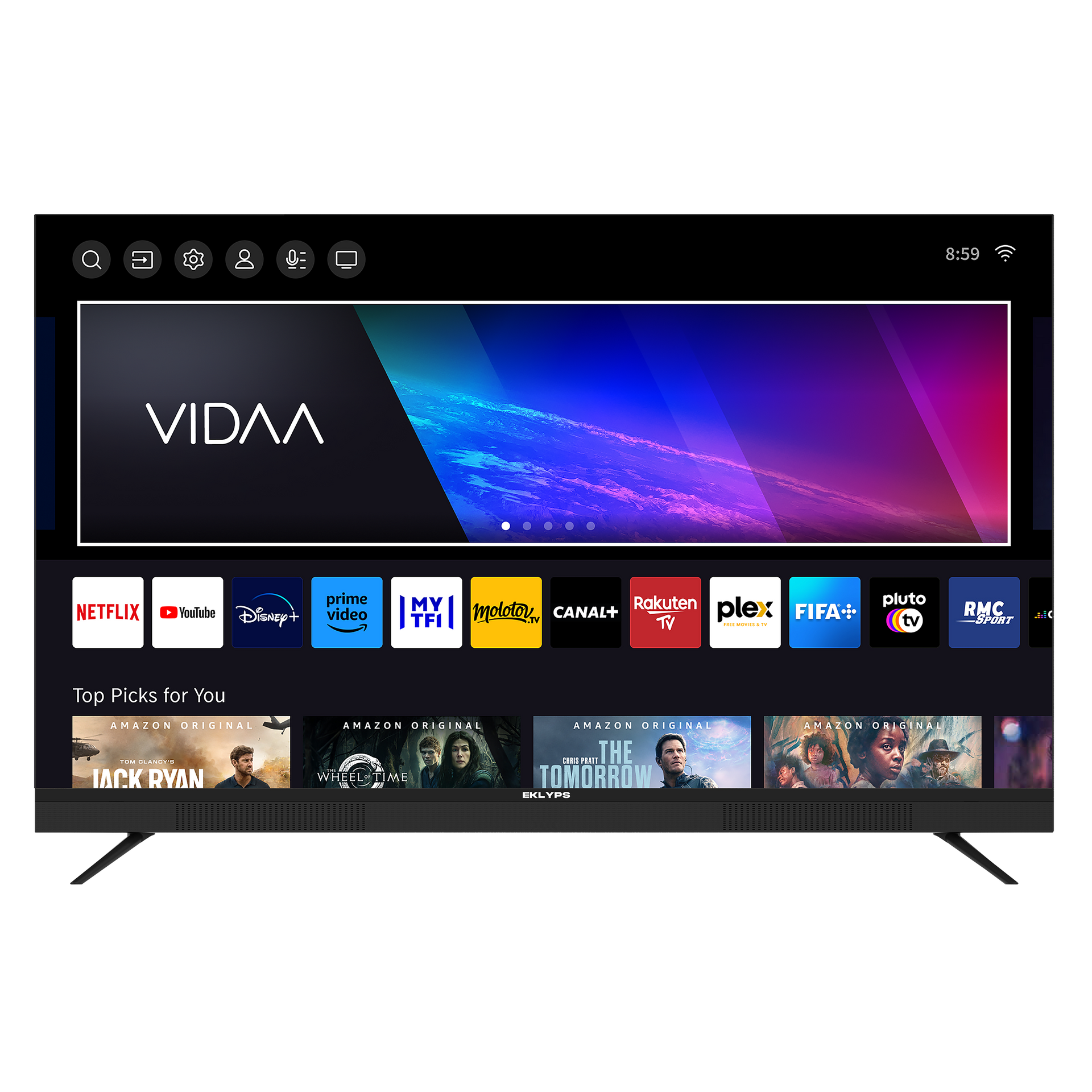 Téléviseur connecté EK55UX310VSQ série X310V(Q) Téléviseur connecté EK55UX310VSQ série X310V(Q)