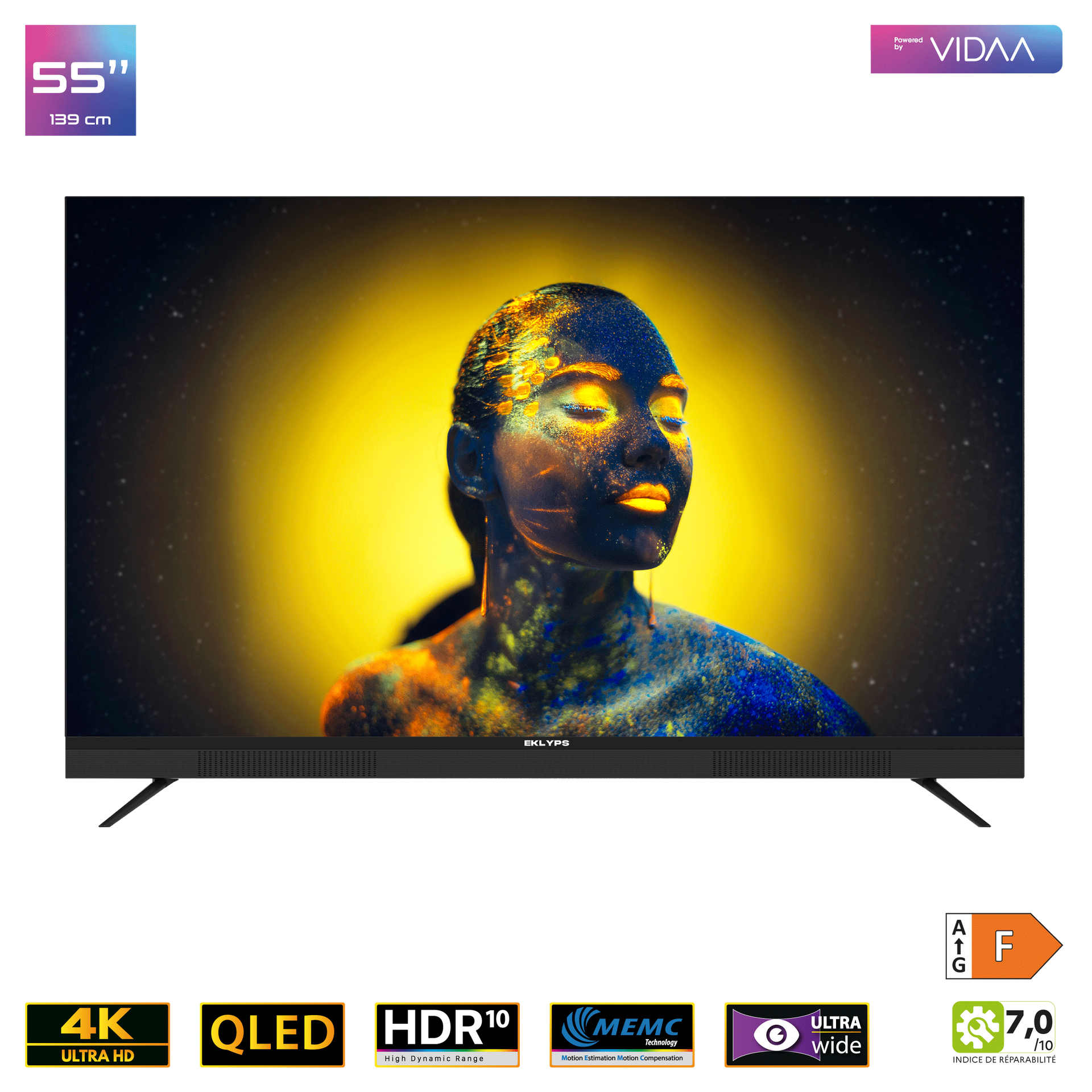 Téléviseur connecté EK55UX310VSQ série X310V(Q)