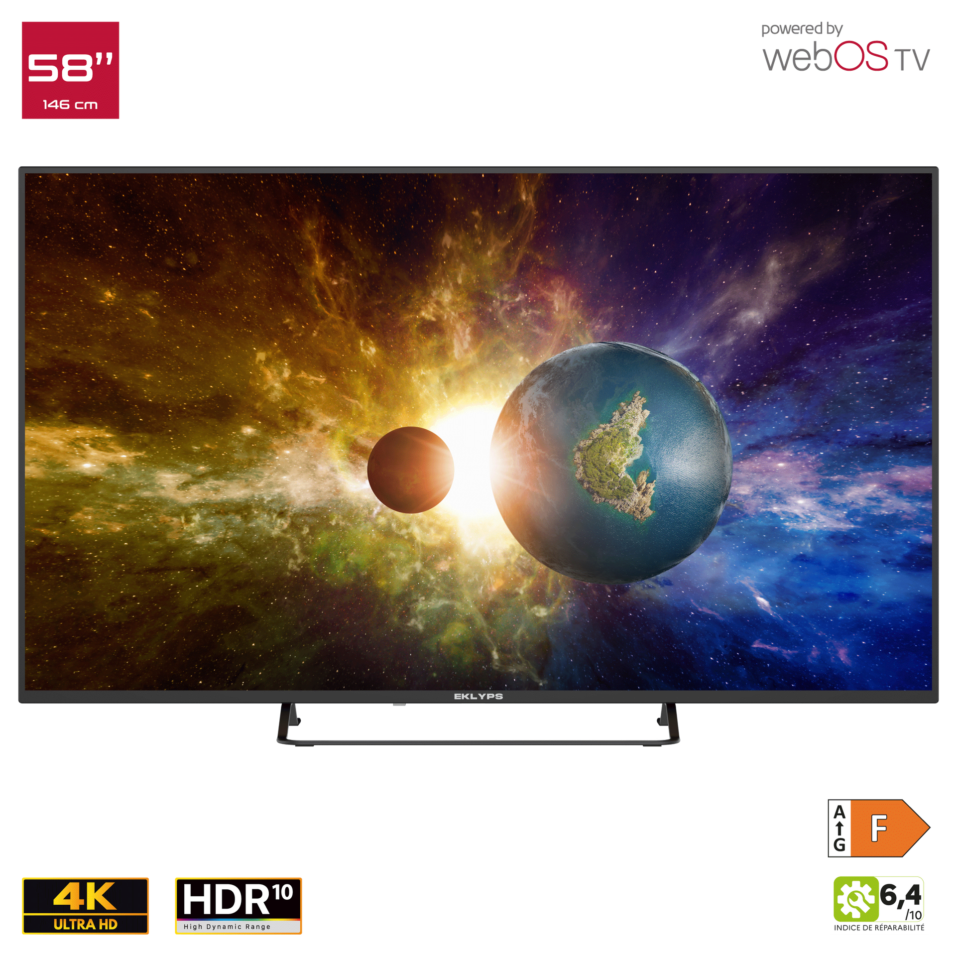 Téléviseur connecté EK58UX200W série X200W(S)